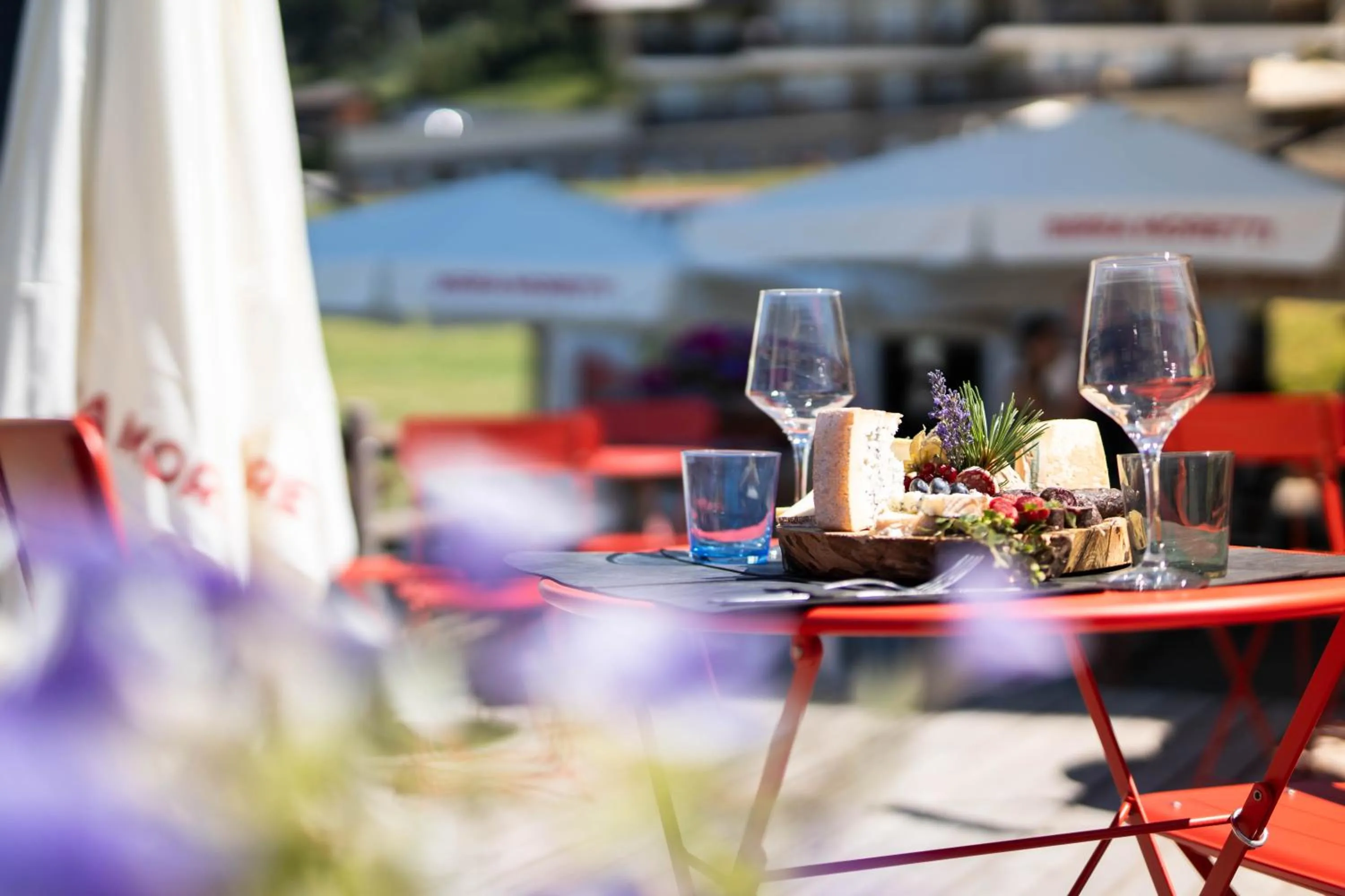 Food and drinks in CHALET DES ALPES