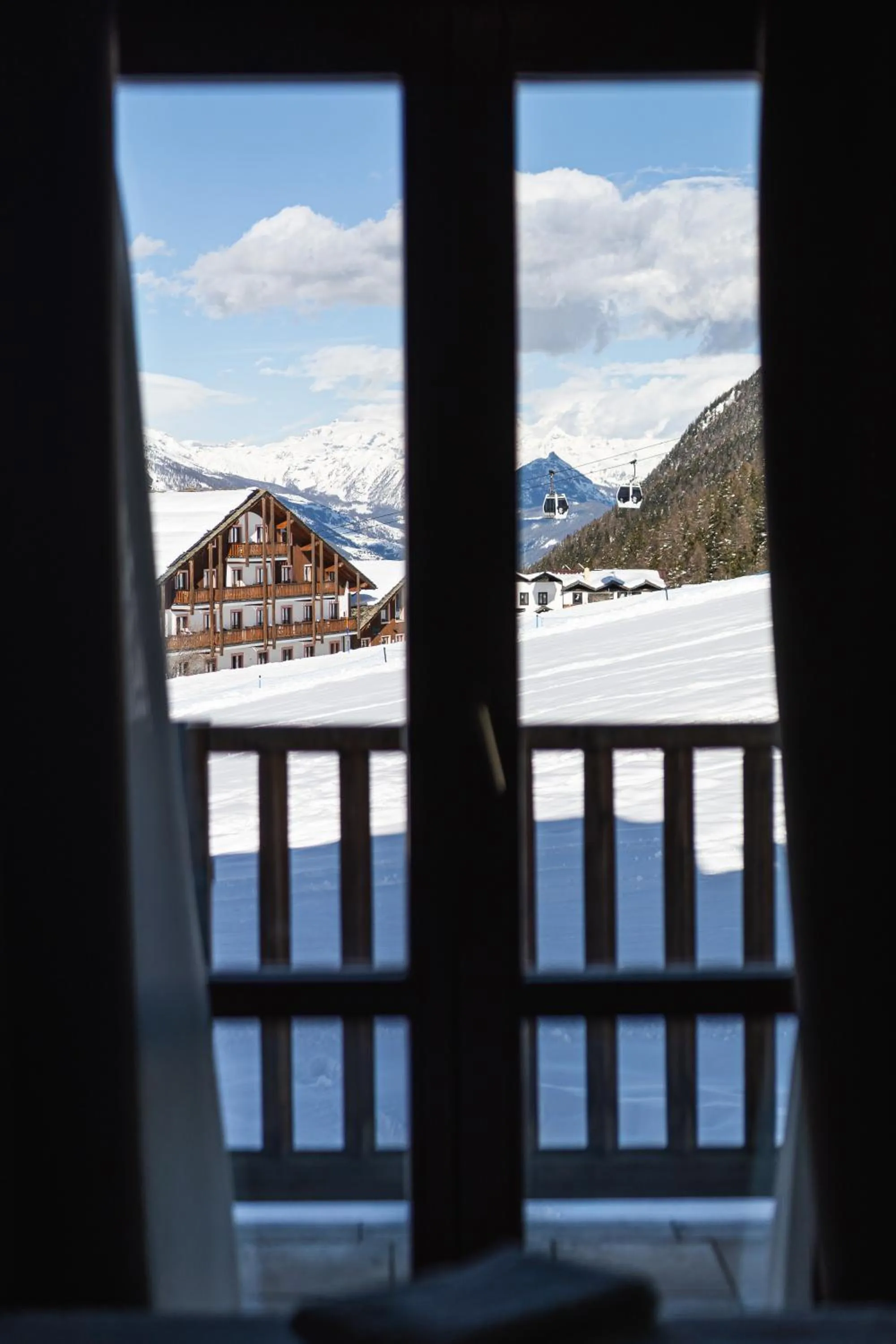 Balcony/Terrace in CHALET DES ALPES