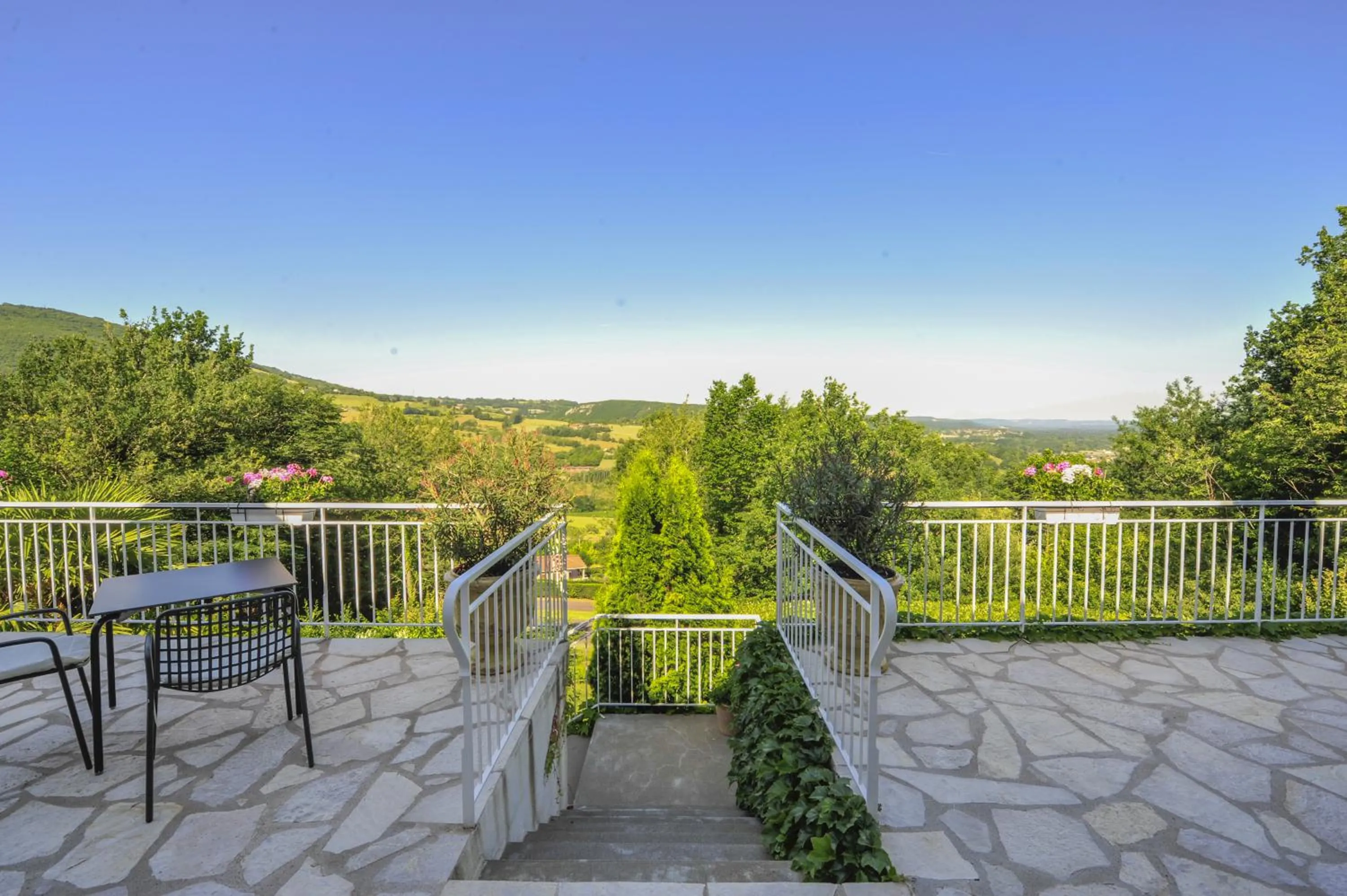 Natural landscape in Villa Ric
