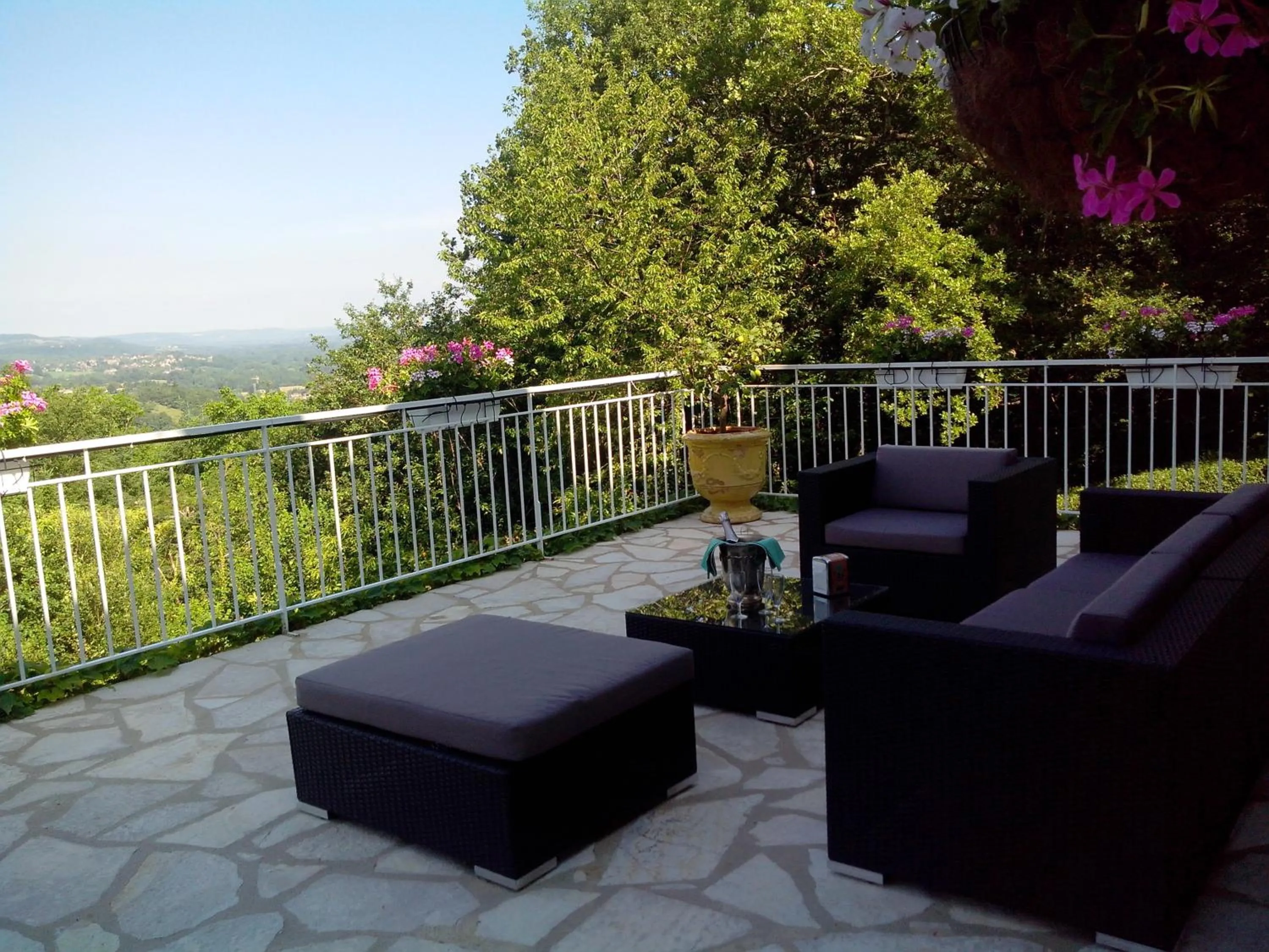 Natural landscape in Villa Ric