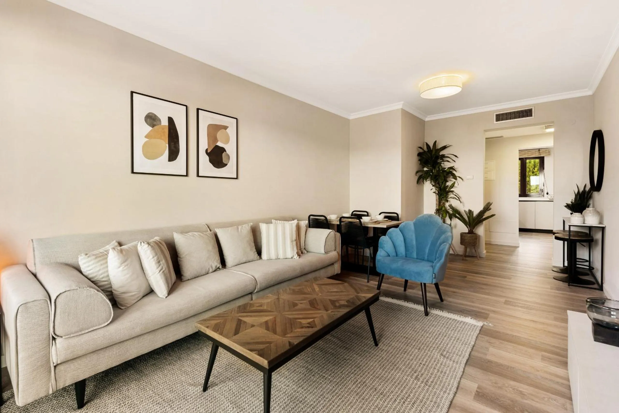 Living room in Royal Marbella Golf Resort