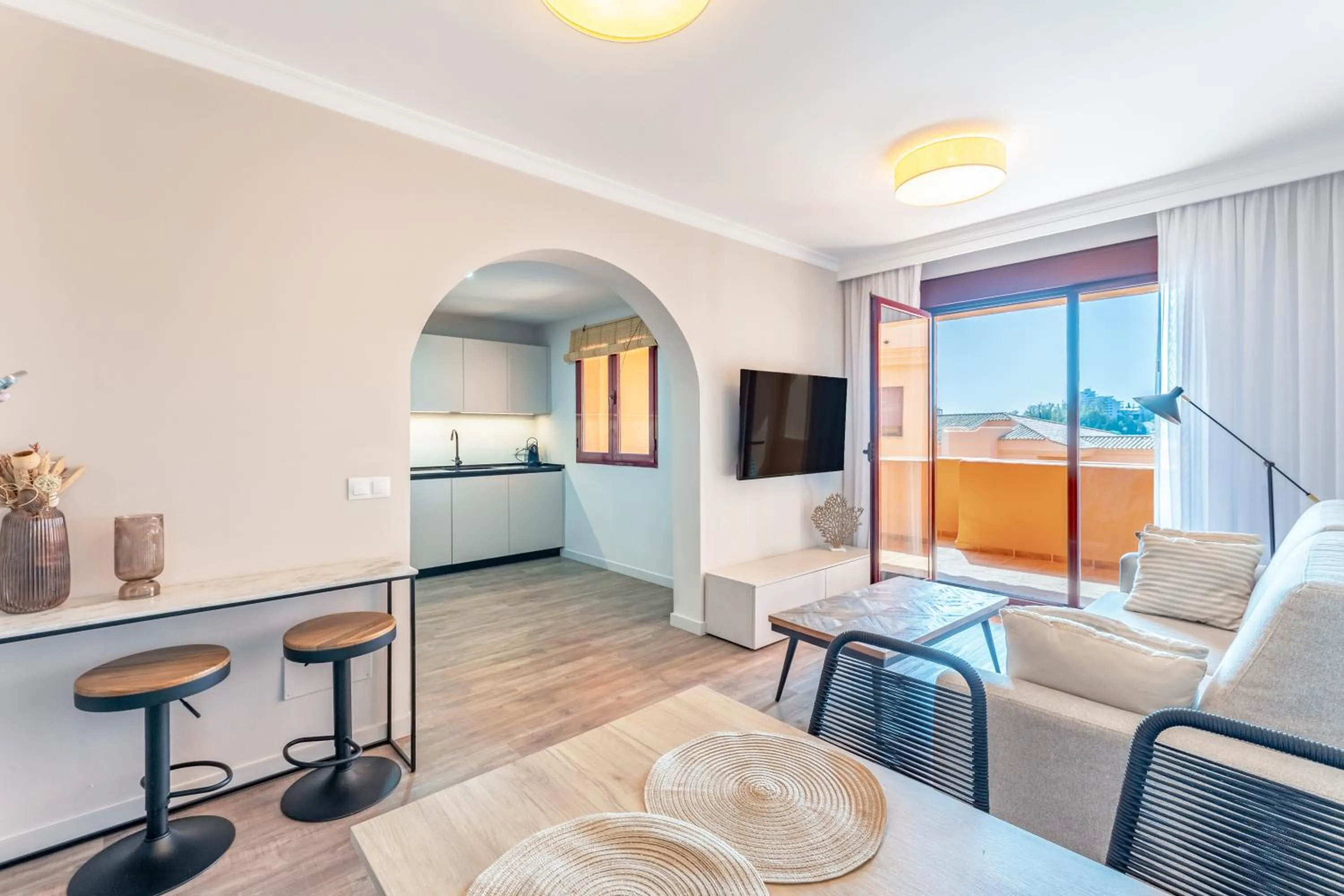 Living room in Royal Marbella Golf Resort