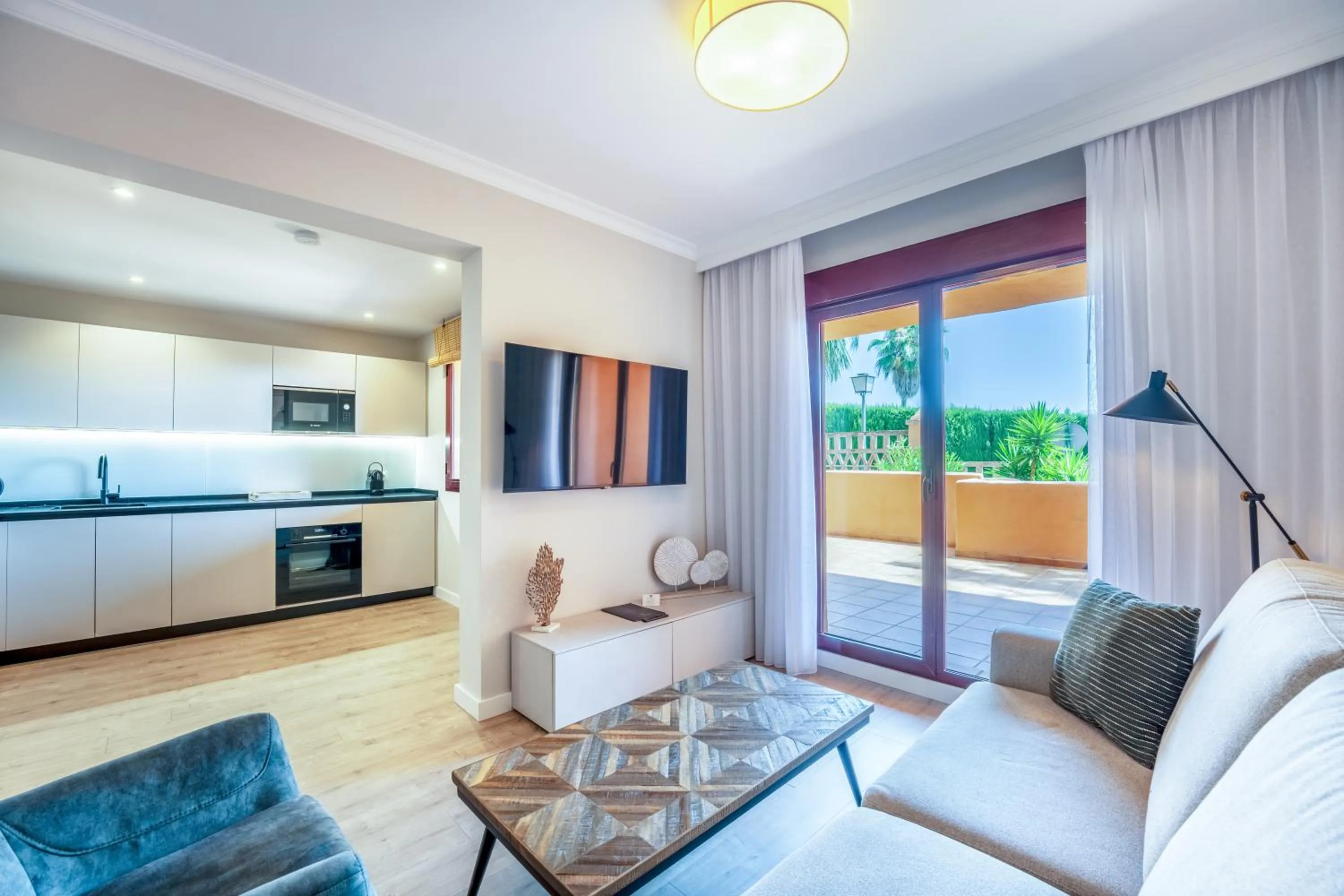 Living room in Royal Marbella Golf Resort