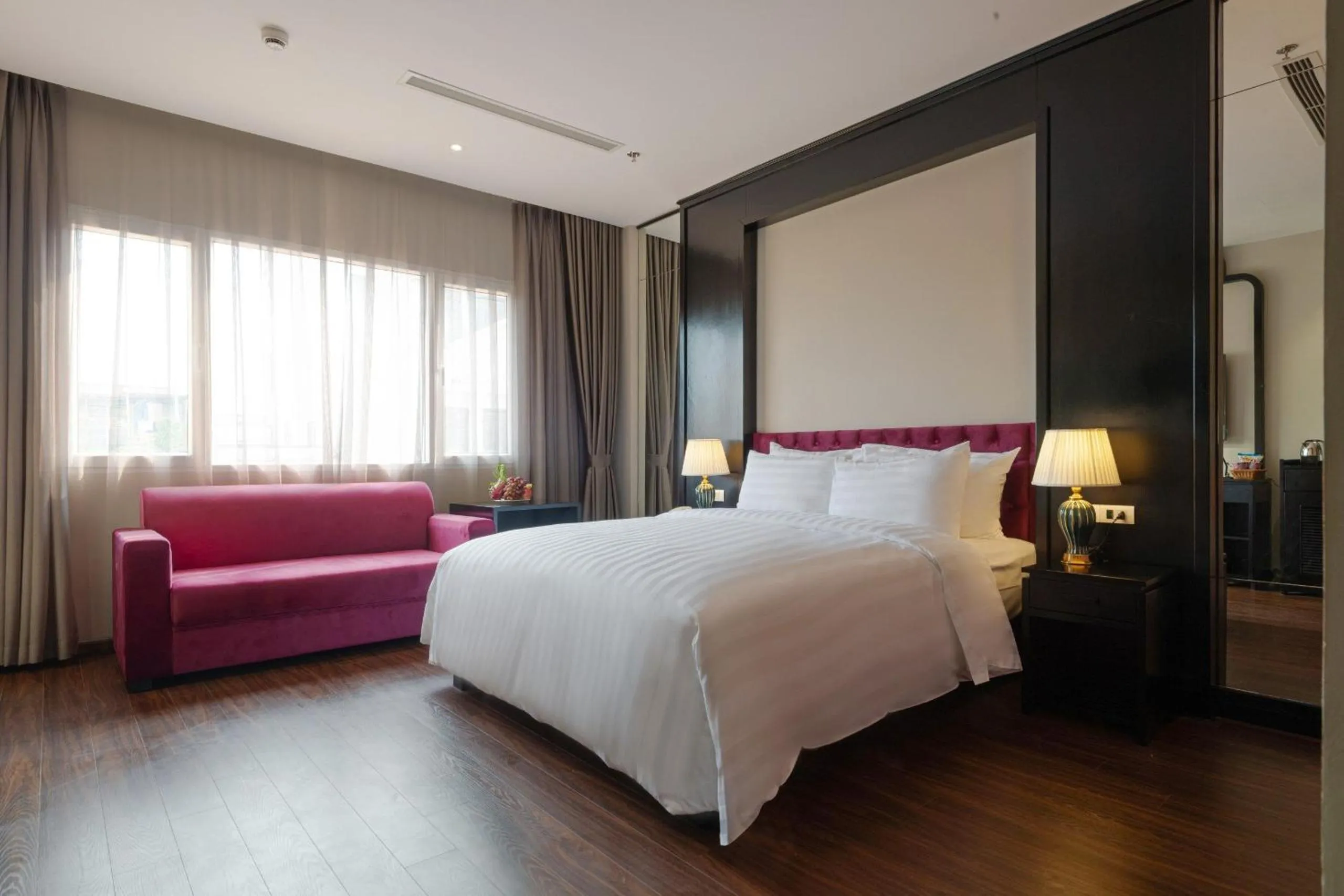 Bed in PALAGO BOUTIQUE HOTEL