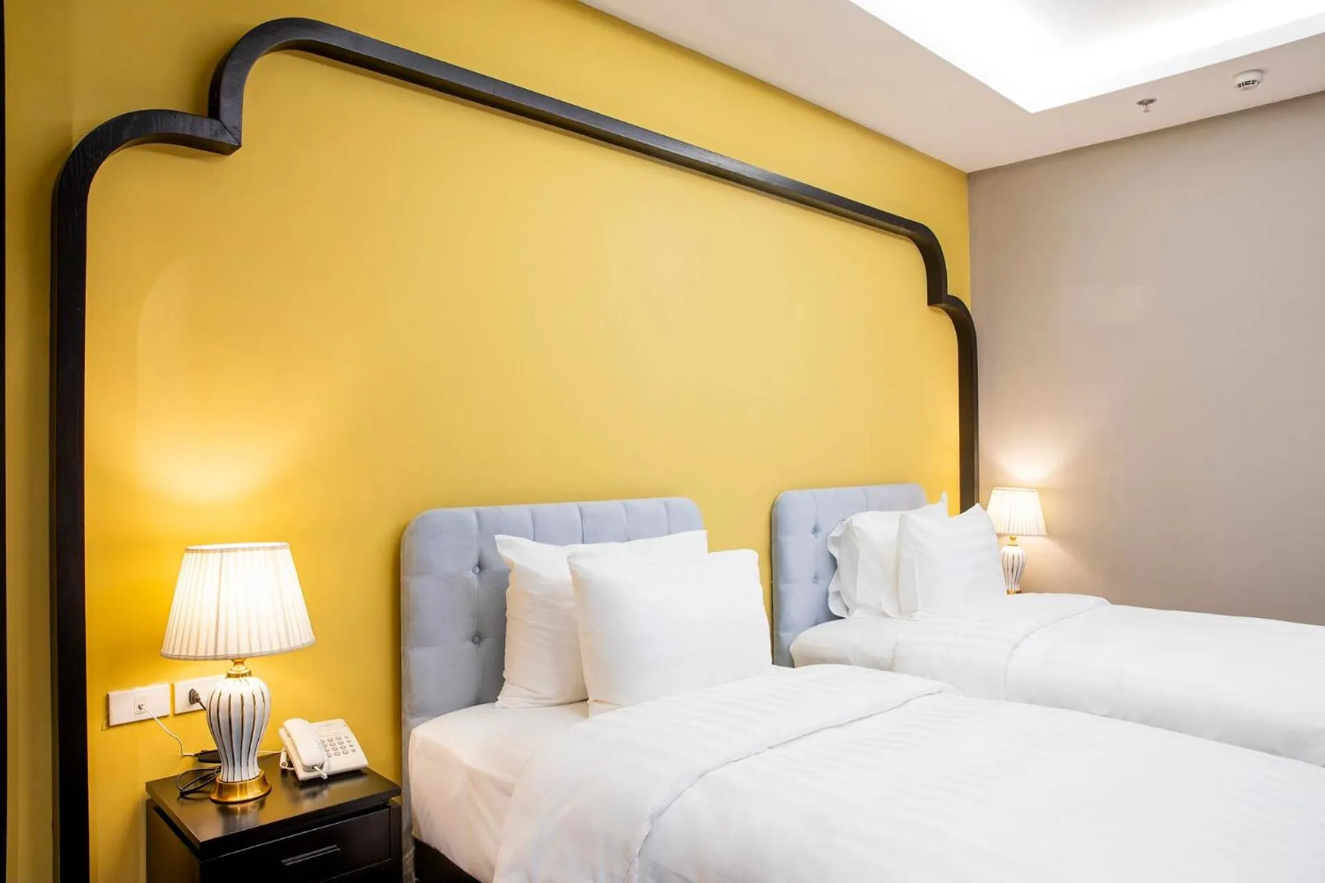 Bed in PALAGO BOUTIQUE HOTEL