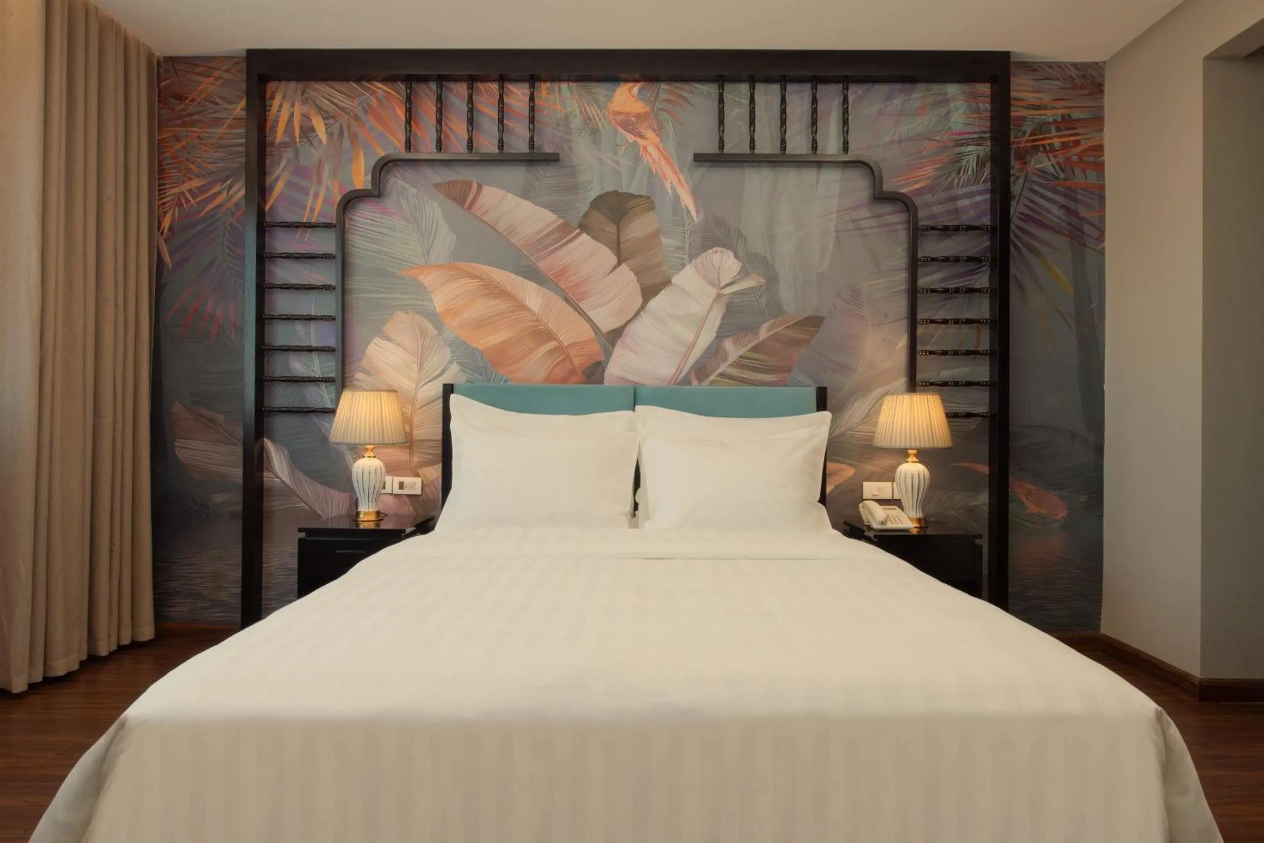 Bed in PALAGO BOUTIQUE HOTEL
