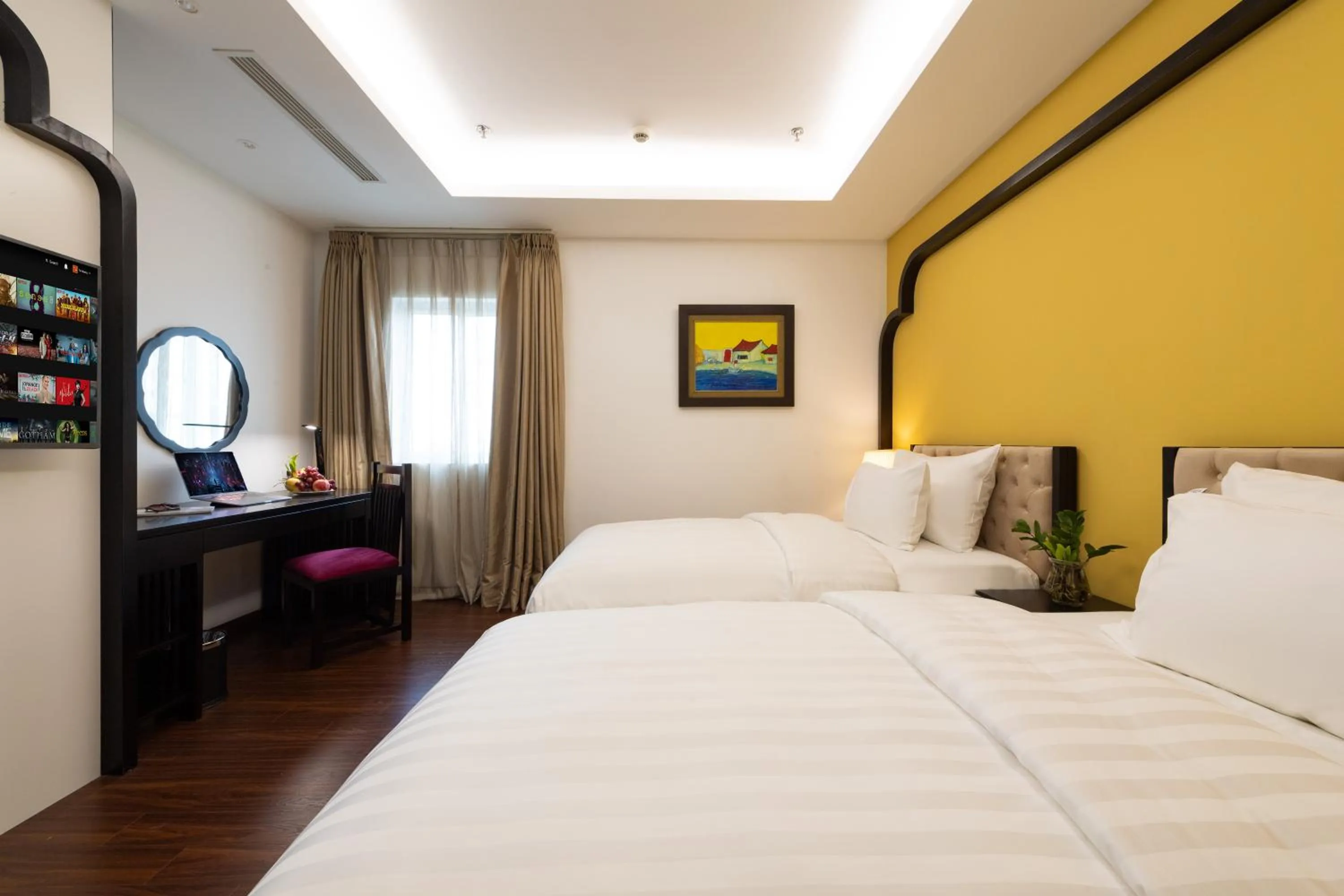 Bed in PALAGO BOUTIQUE HOTEL