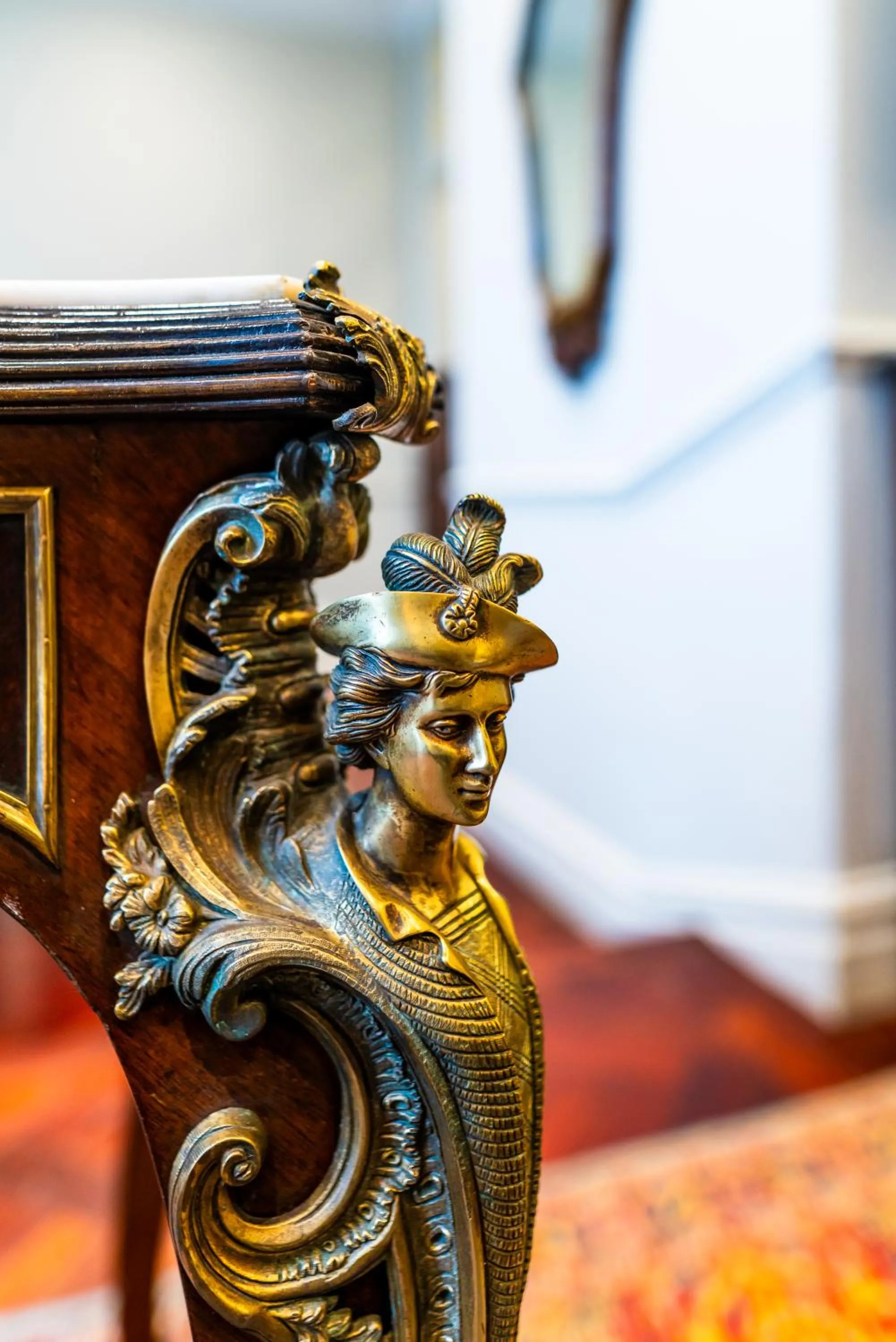 Decorative detail in The Monarch Hotel