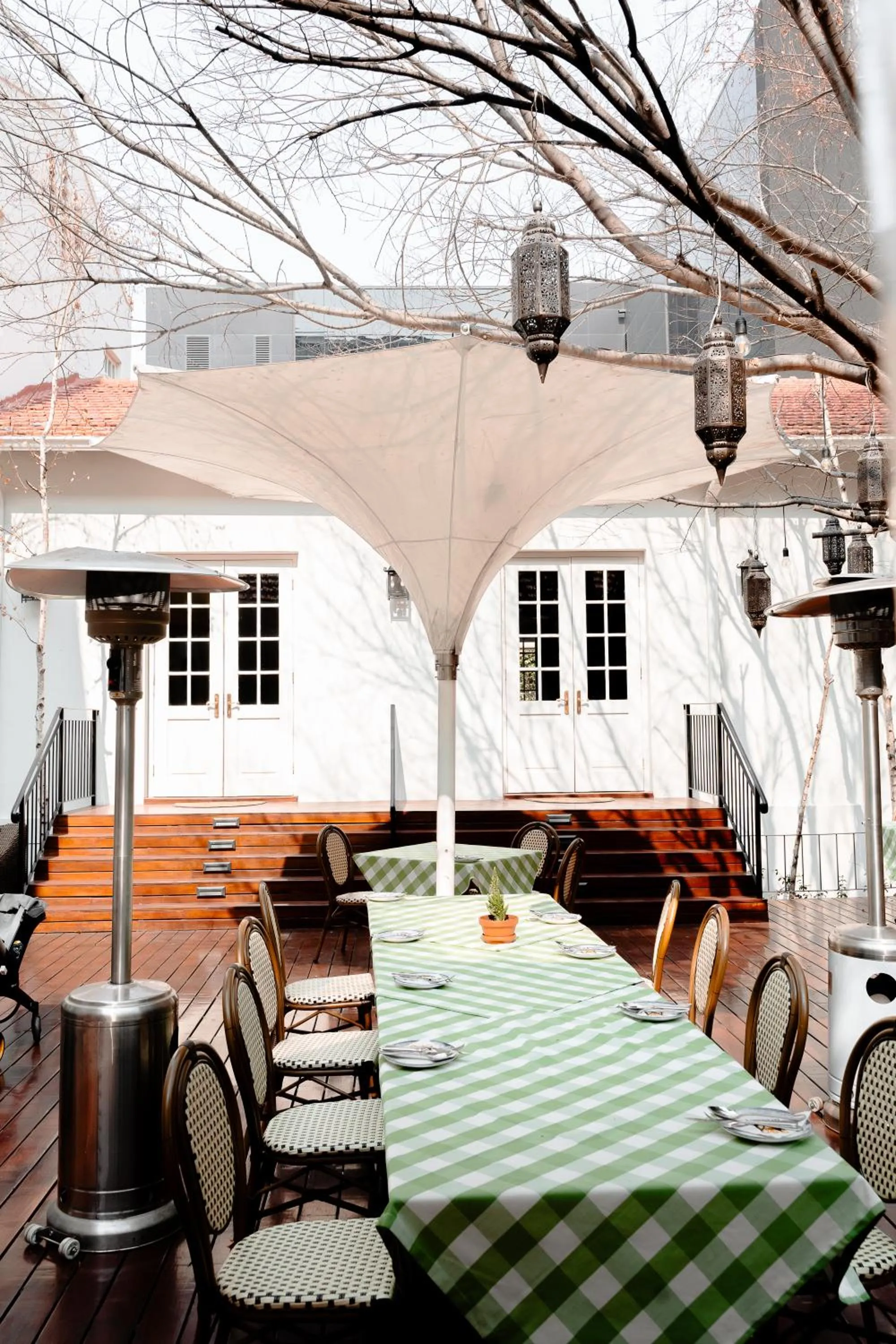 Patio in The Monarch Hotel