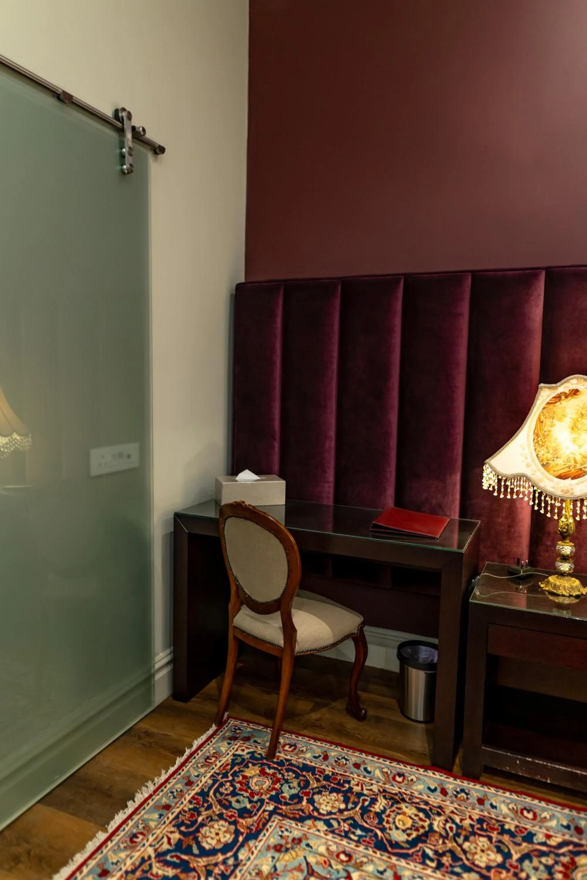 Seating area in The Monarch Hotel