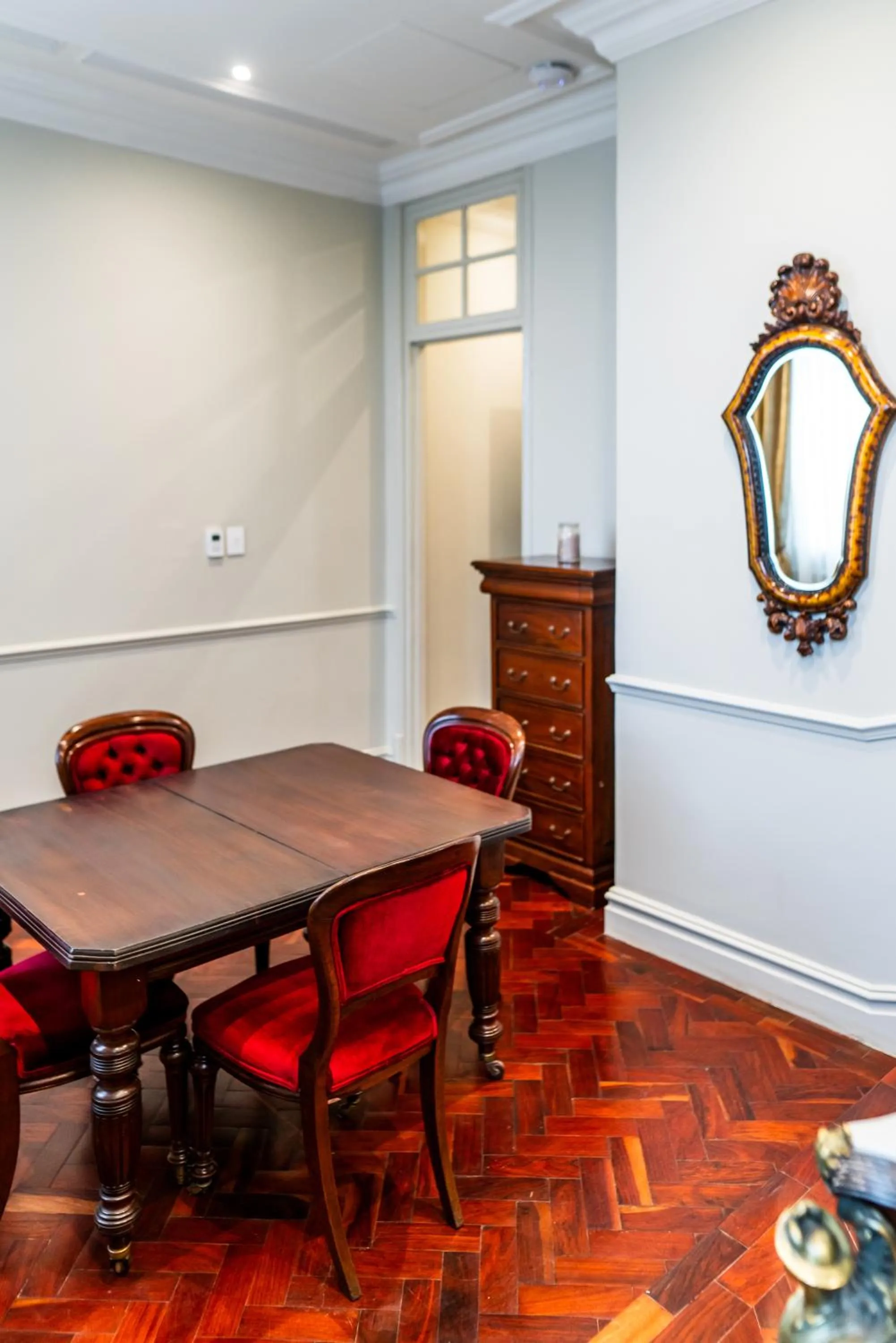 Seating area in The Monarch Hotel