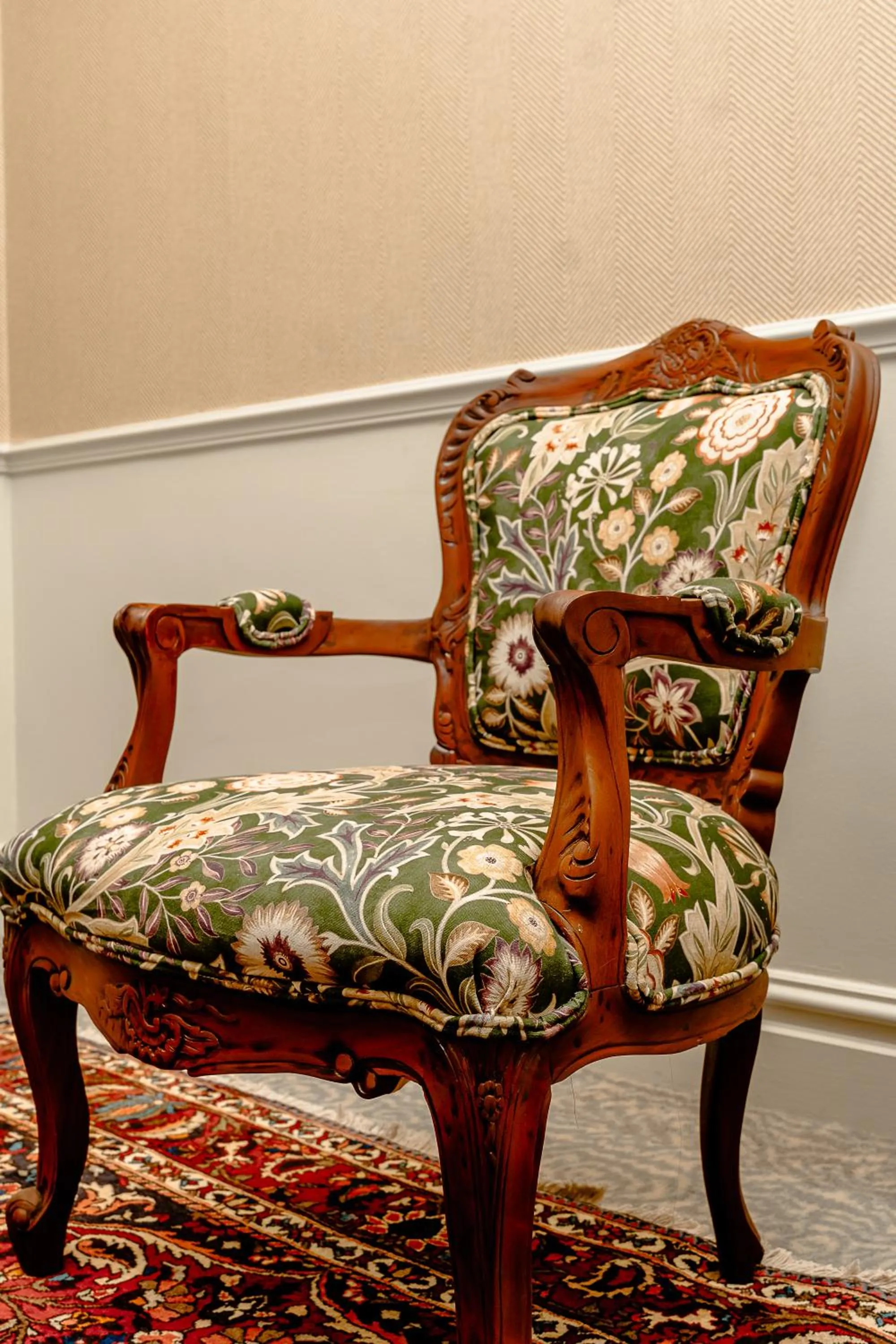 Decorative detail in The Monarch Hotel