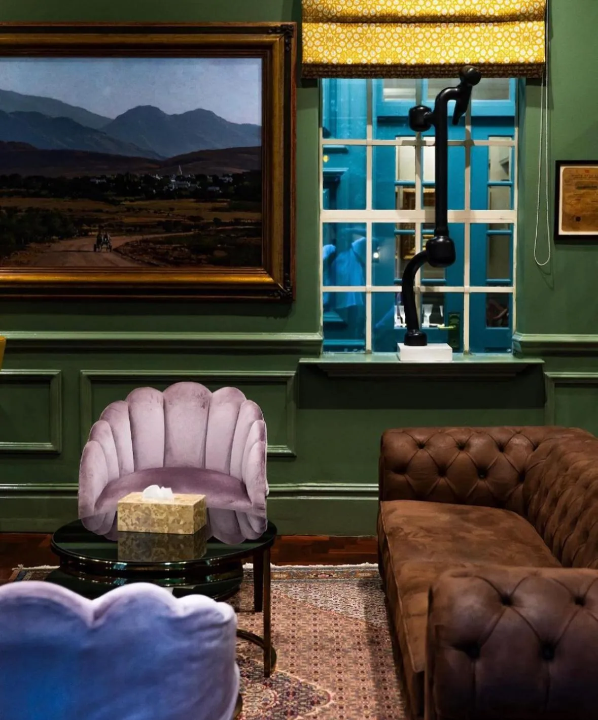 Living room in The Monarch Hotel