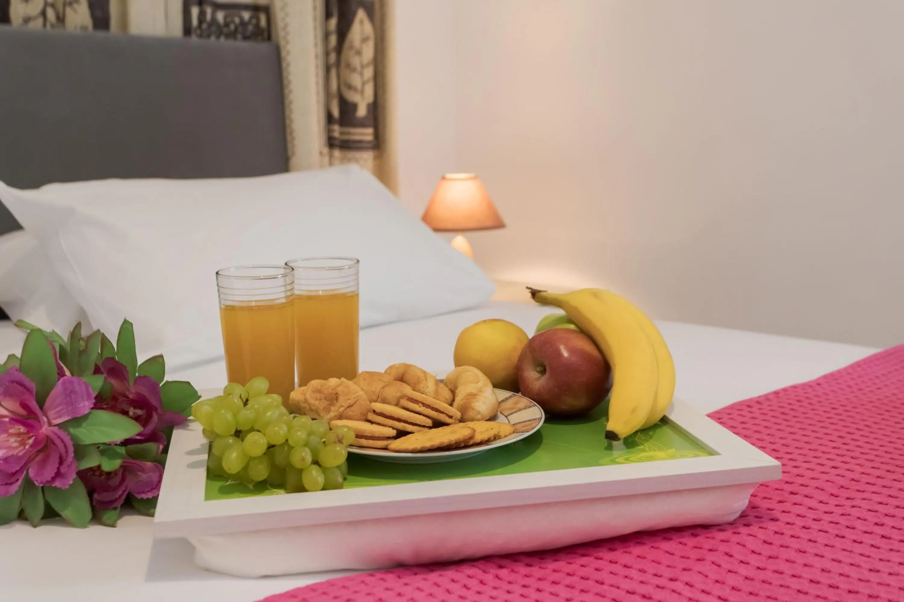 Bedroom in Manos Apartments