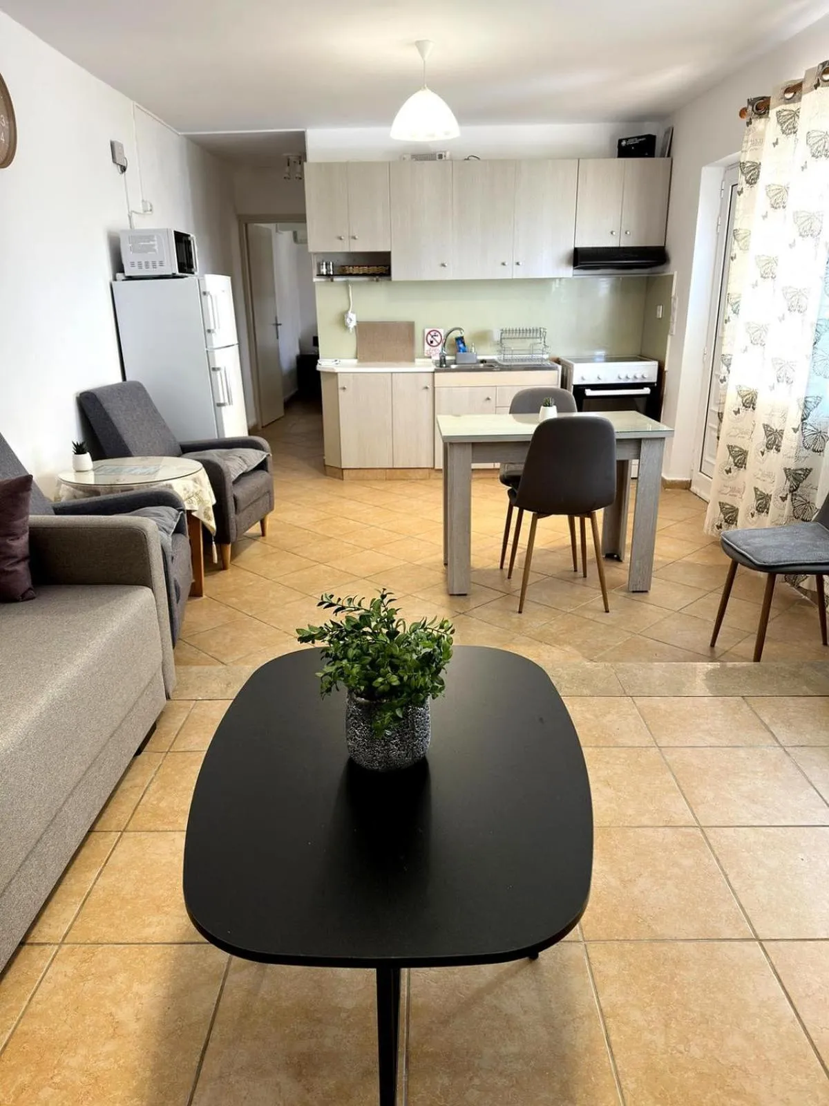 Living room in Manos Apartments