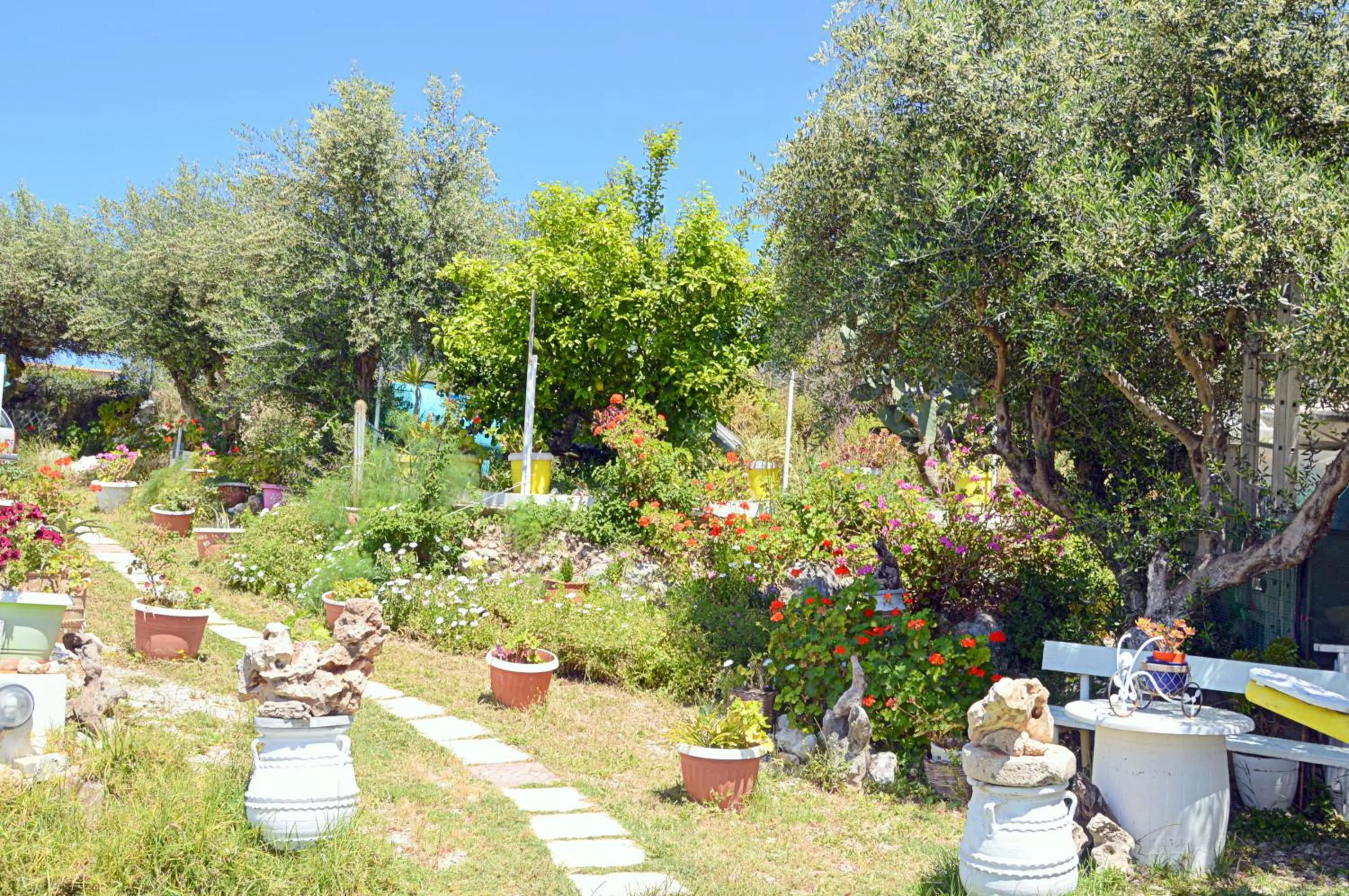 Garden in Manos Apartments