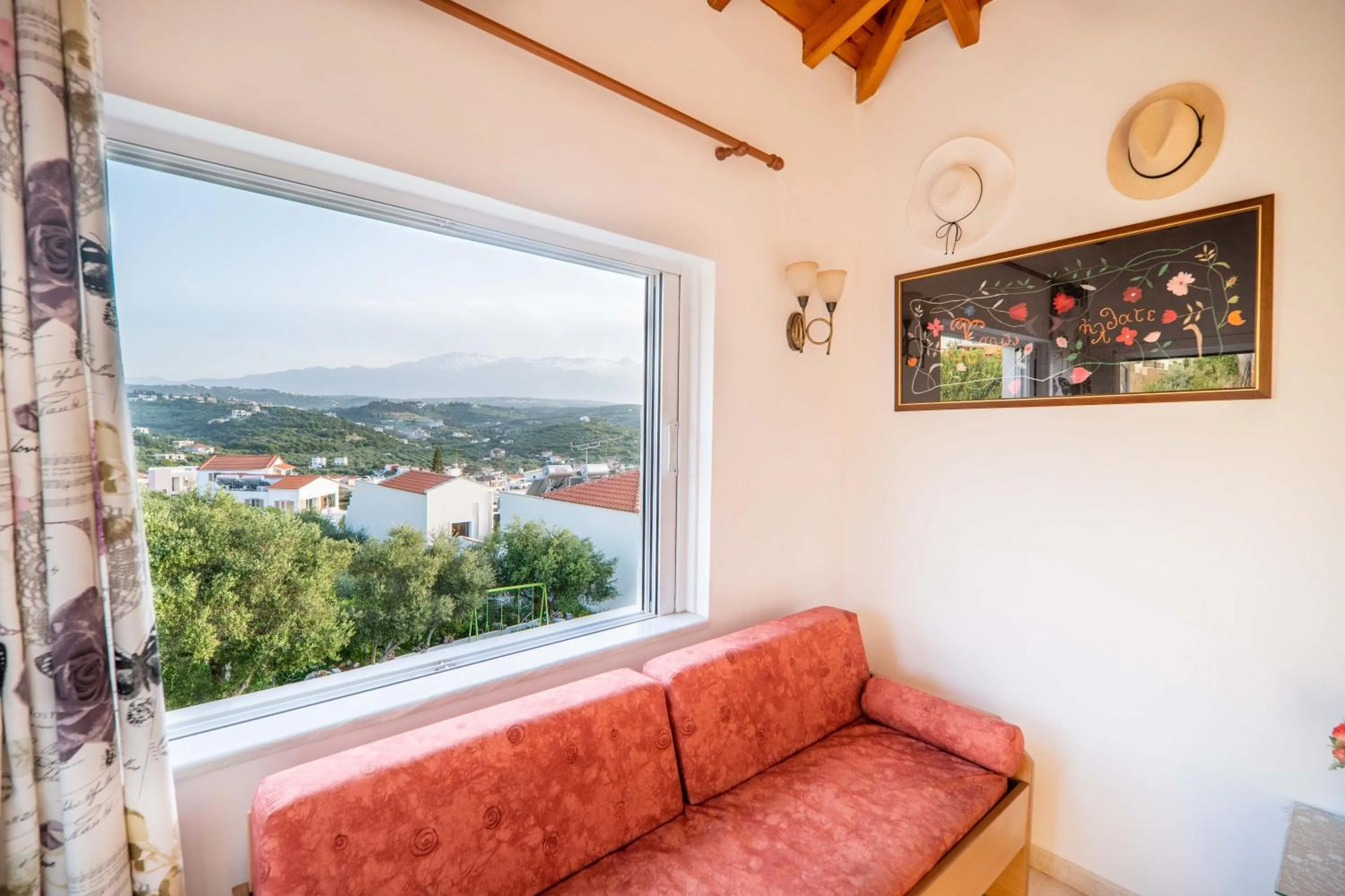 Living room in Manos Apartments