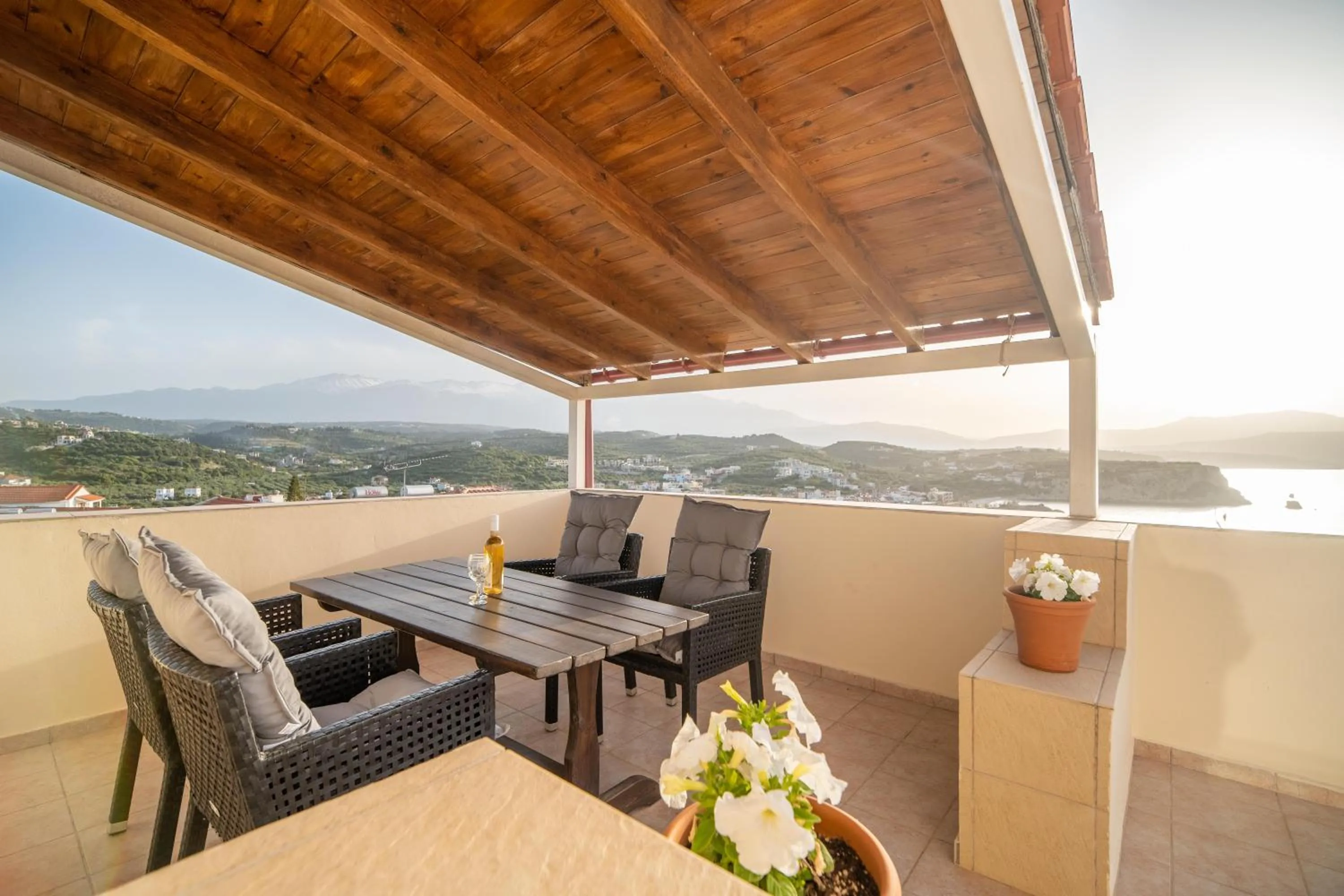 Patio in Manos Apartments