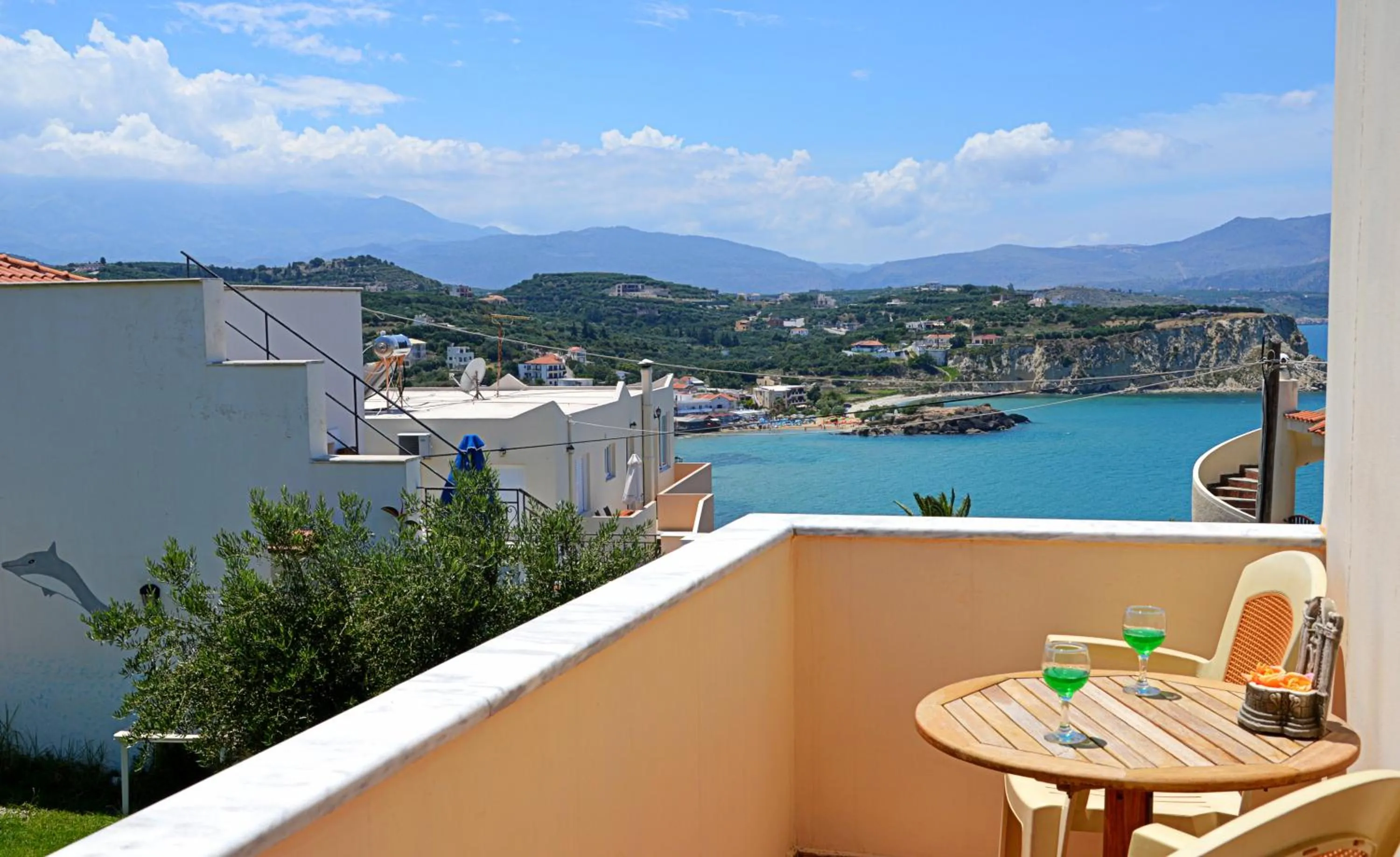 Balcony/Terrace in Manos Apartments