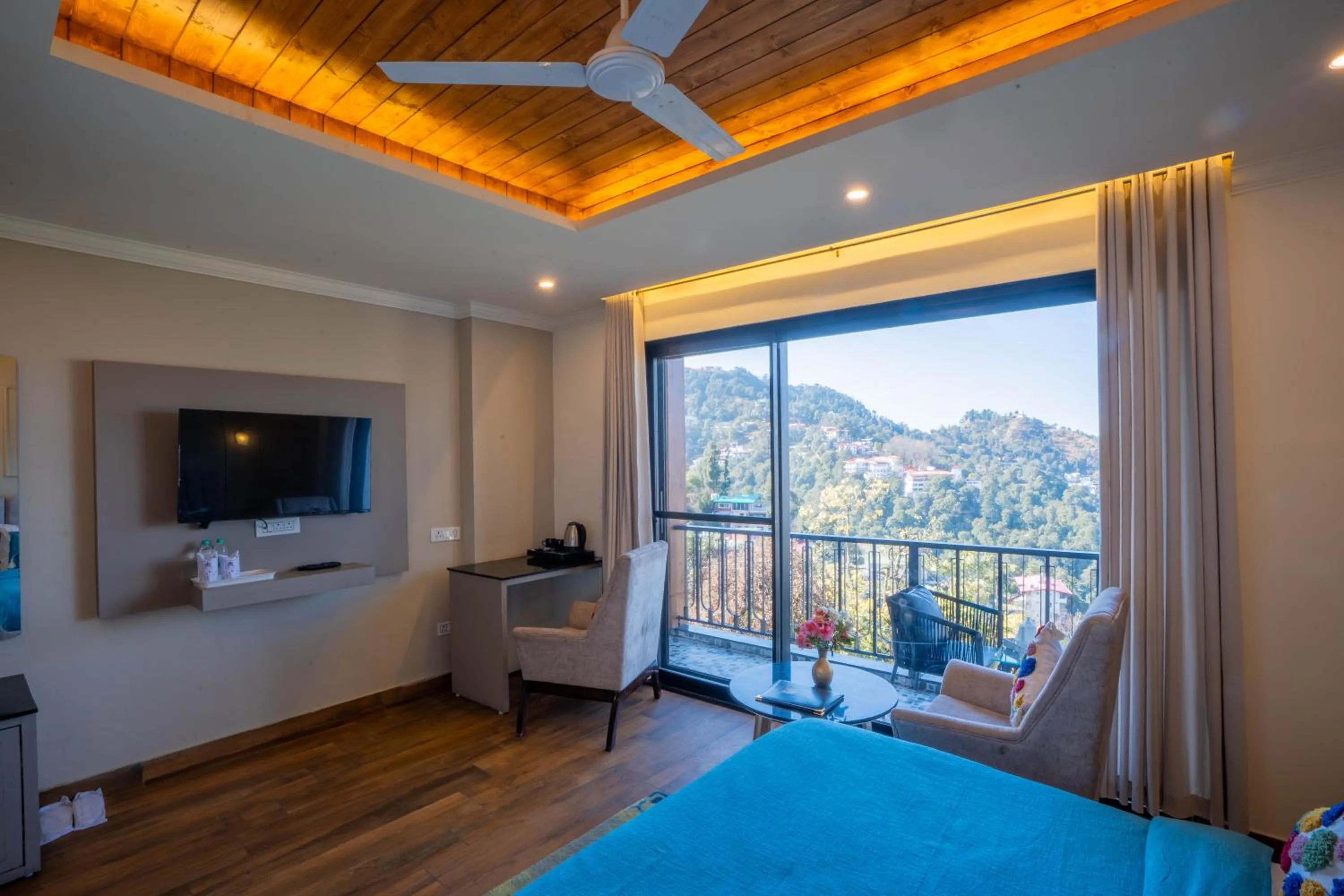 Bed in Perfectstayz Premium Westend at Mall Road