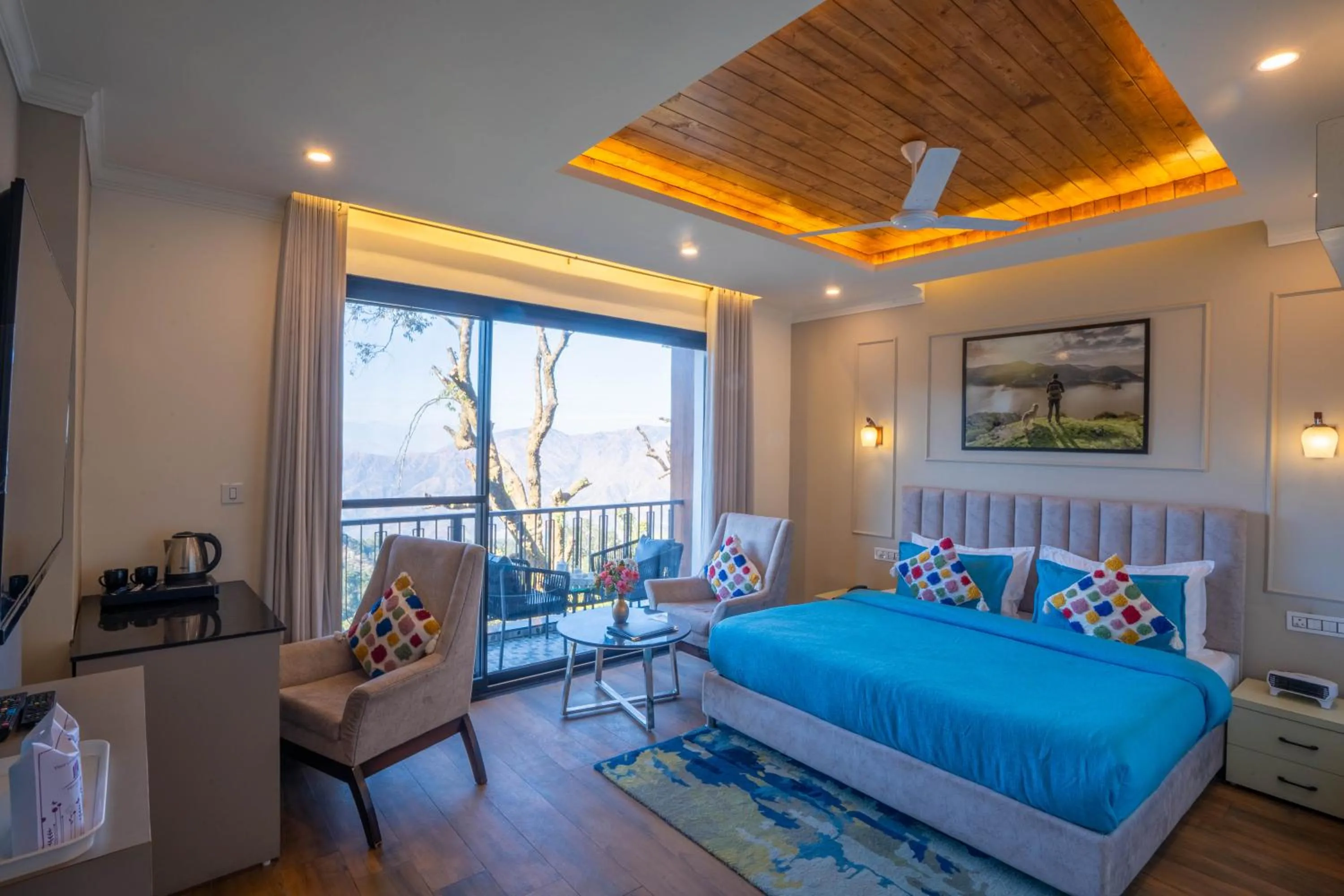 Bed in Perfectstayz Premium Westend at Mall Road