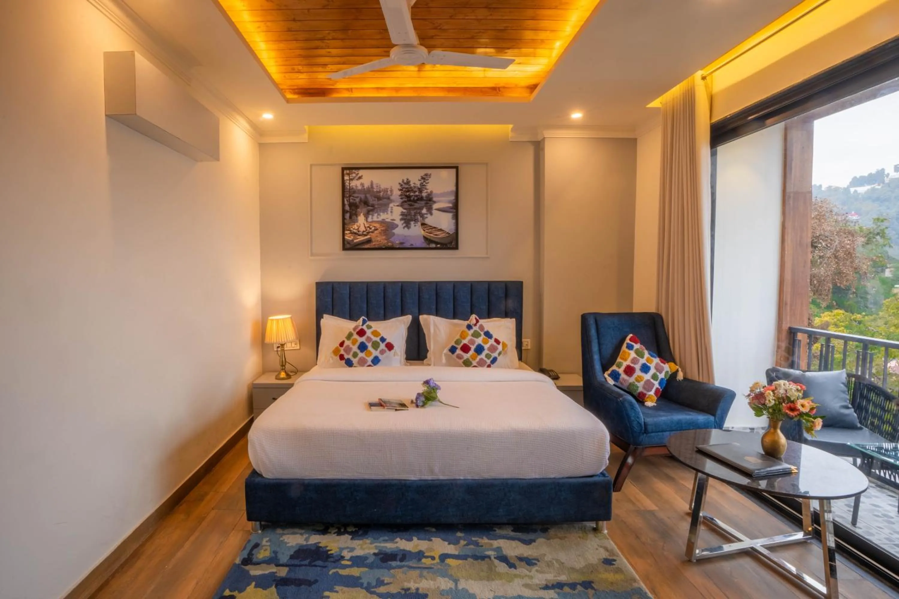 Bed in Perfectstayz Premium Westend at Mall Road