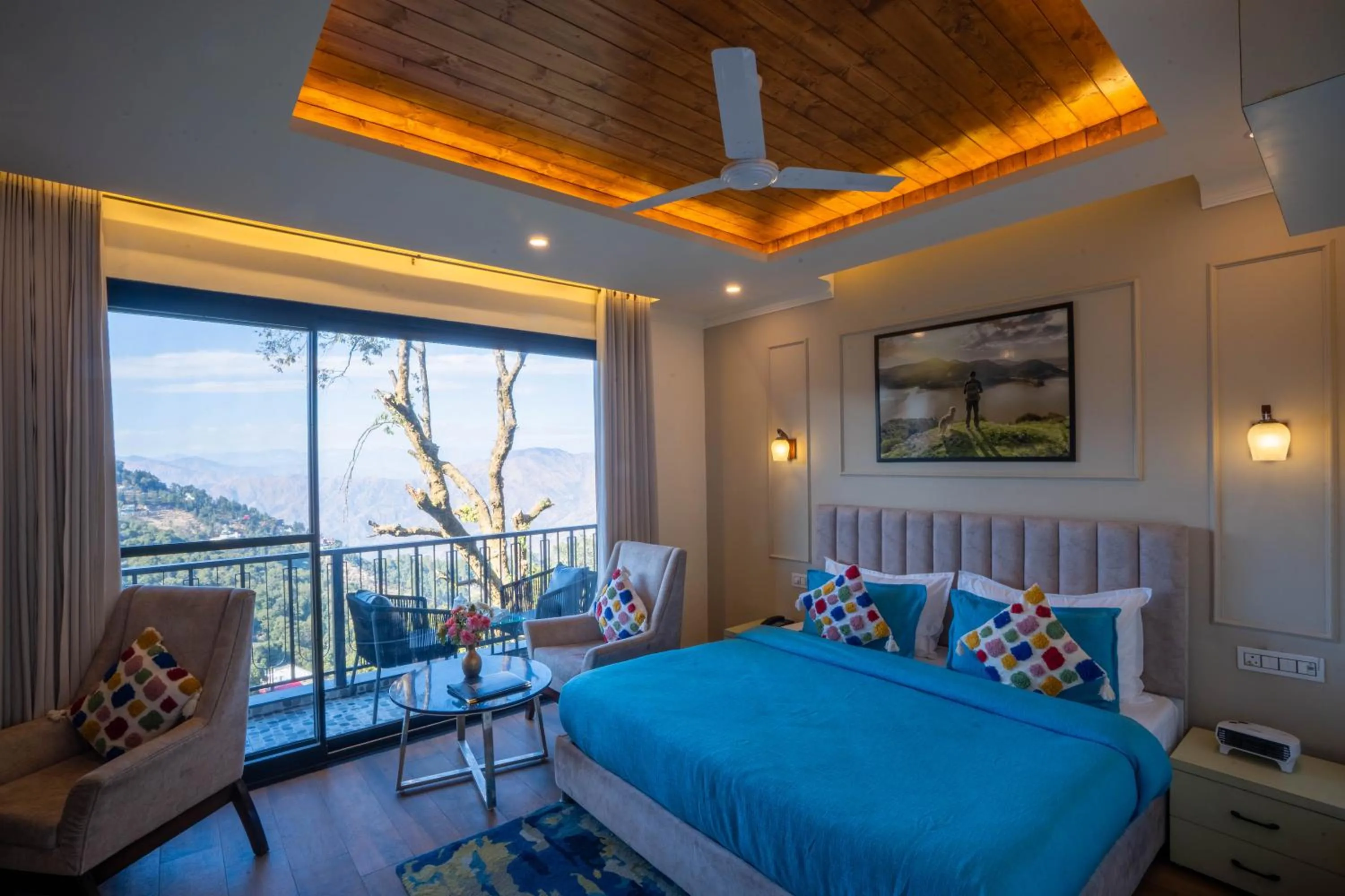 Bed in Perfectstayz Premium Westend at Mall Road