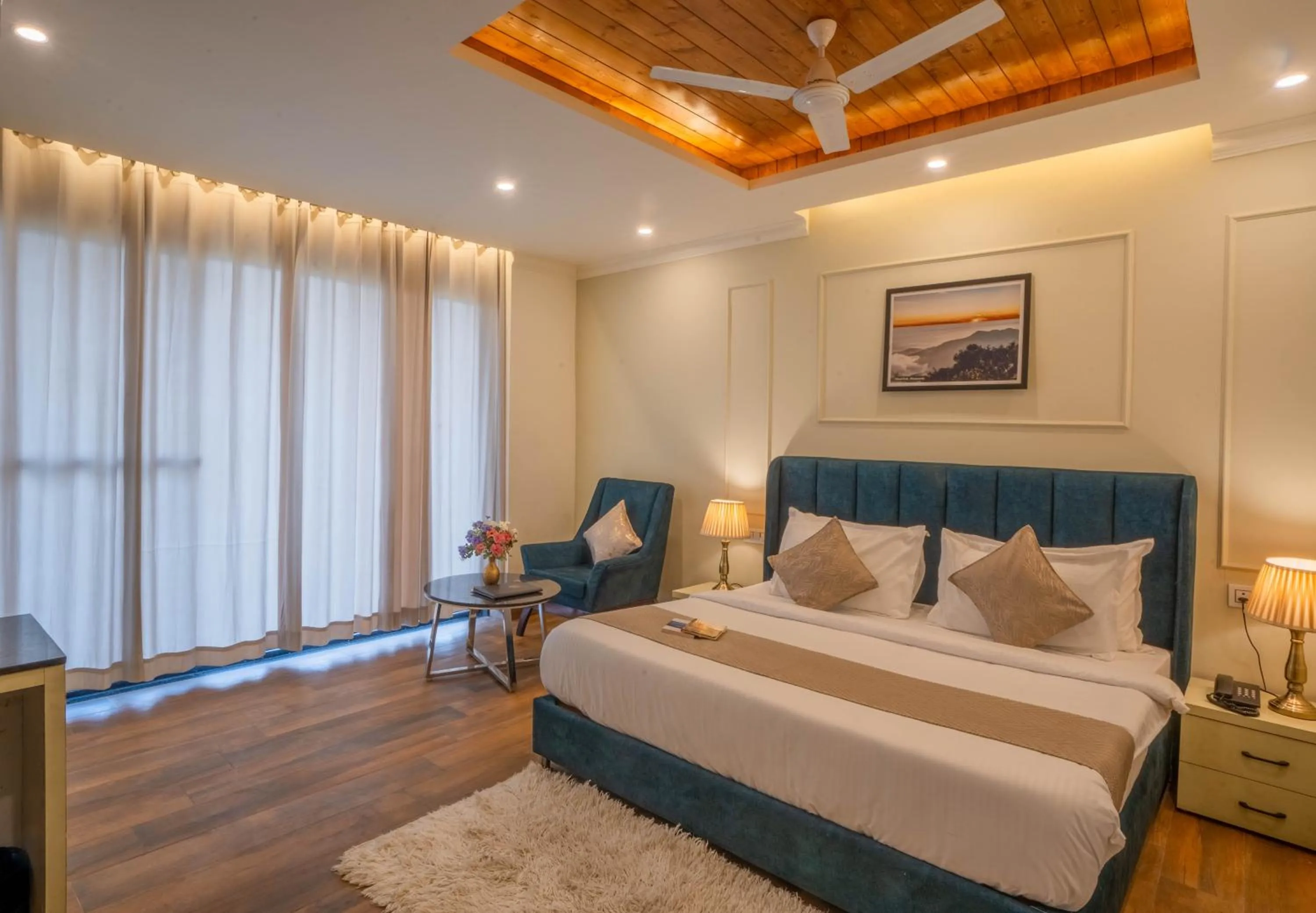 Bed in Perfectstayz Premium Westend at Mall Road