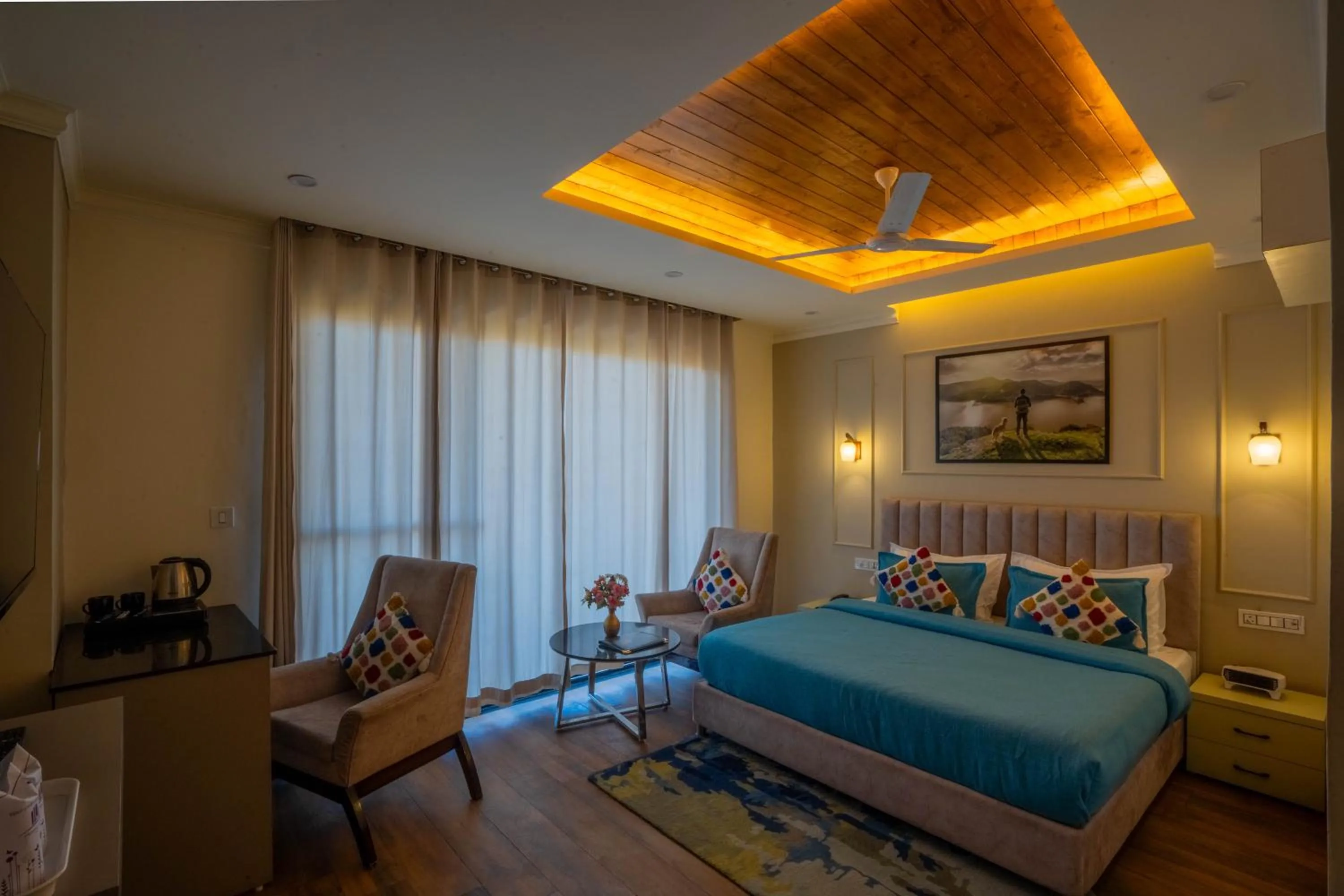 Bed in Perfectstayz Premium Westend at Mall Road