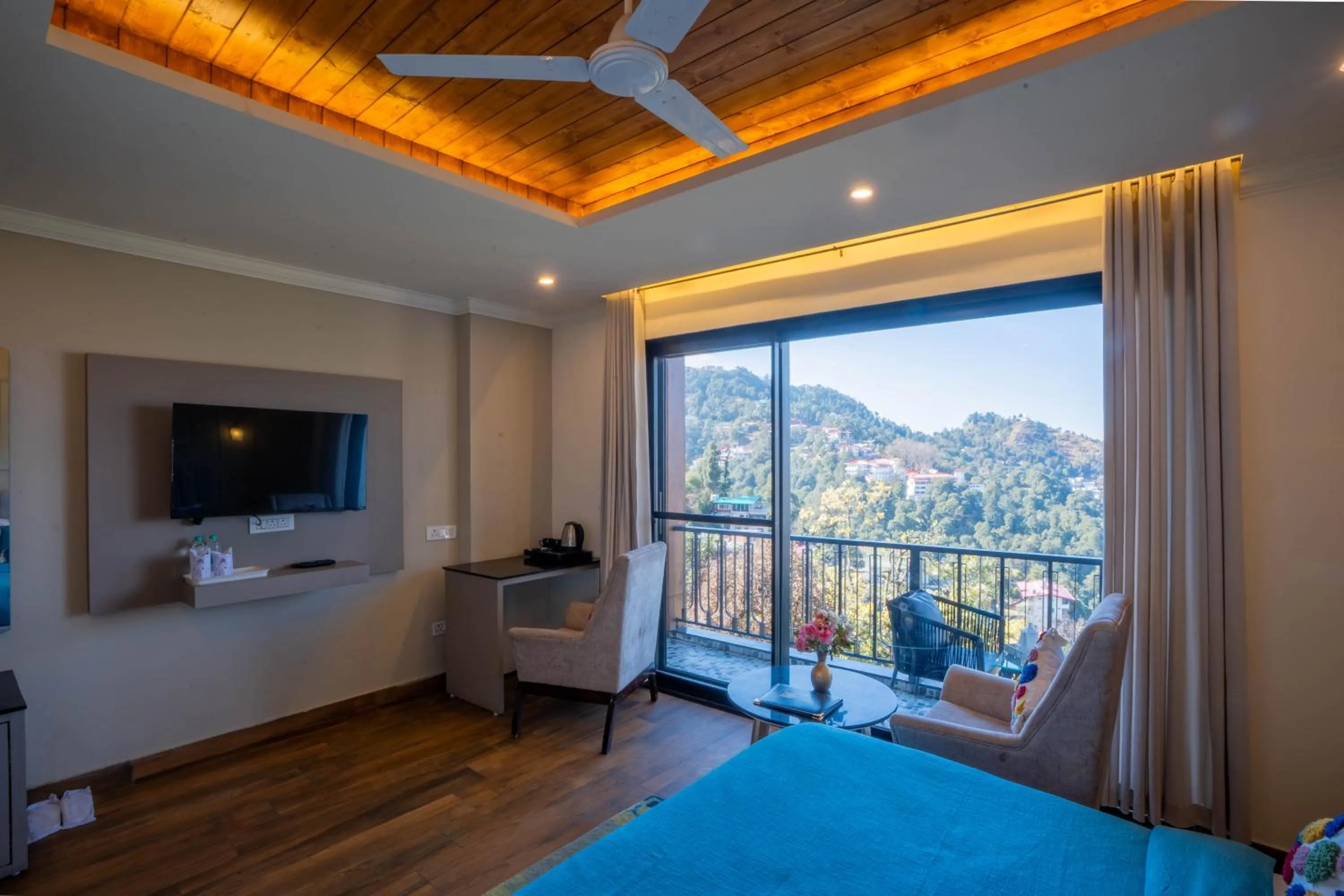 Bed in Perfectstayz Premium Westend at Mall Road