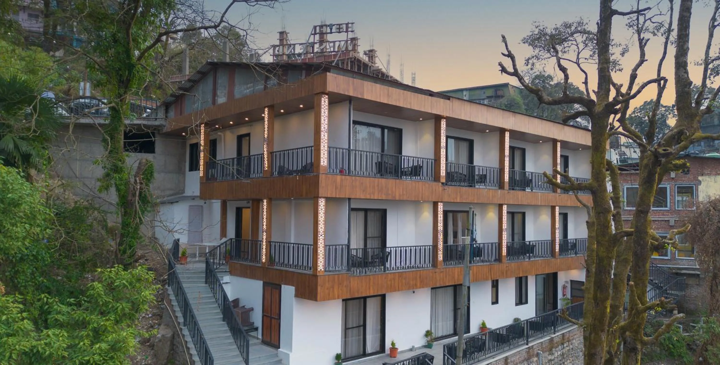 Property building in Perfectstayz Premium Westend at Mall Road