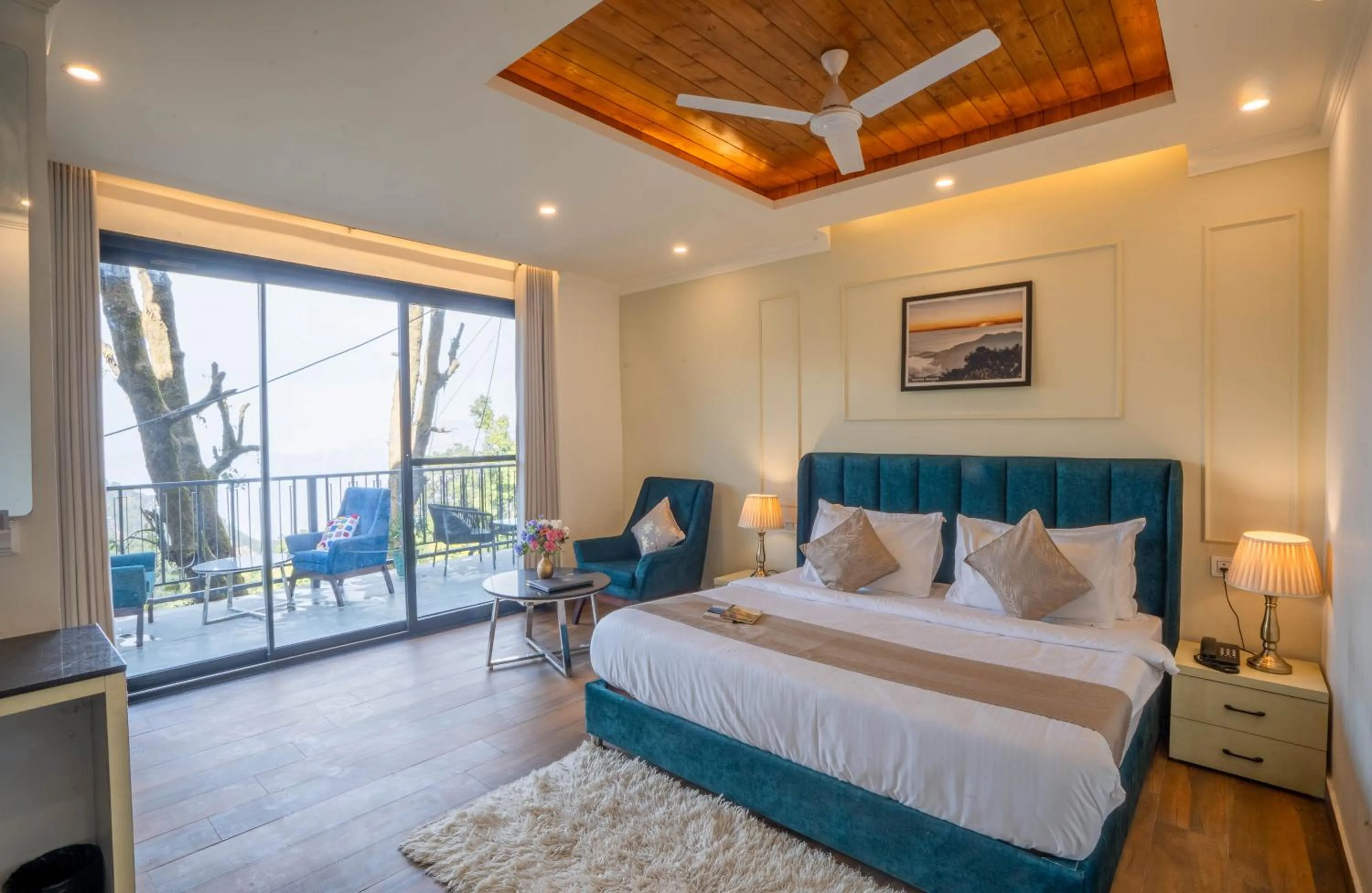 Bed in Perfectstayz Premium Westend at Mall Road