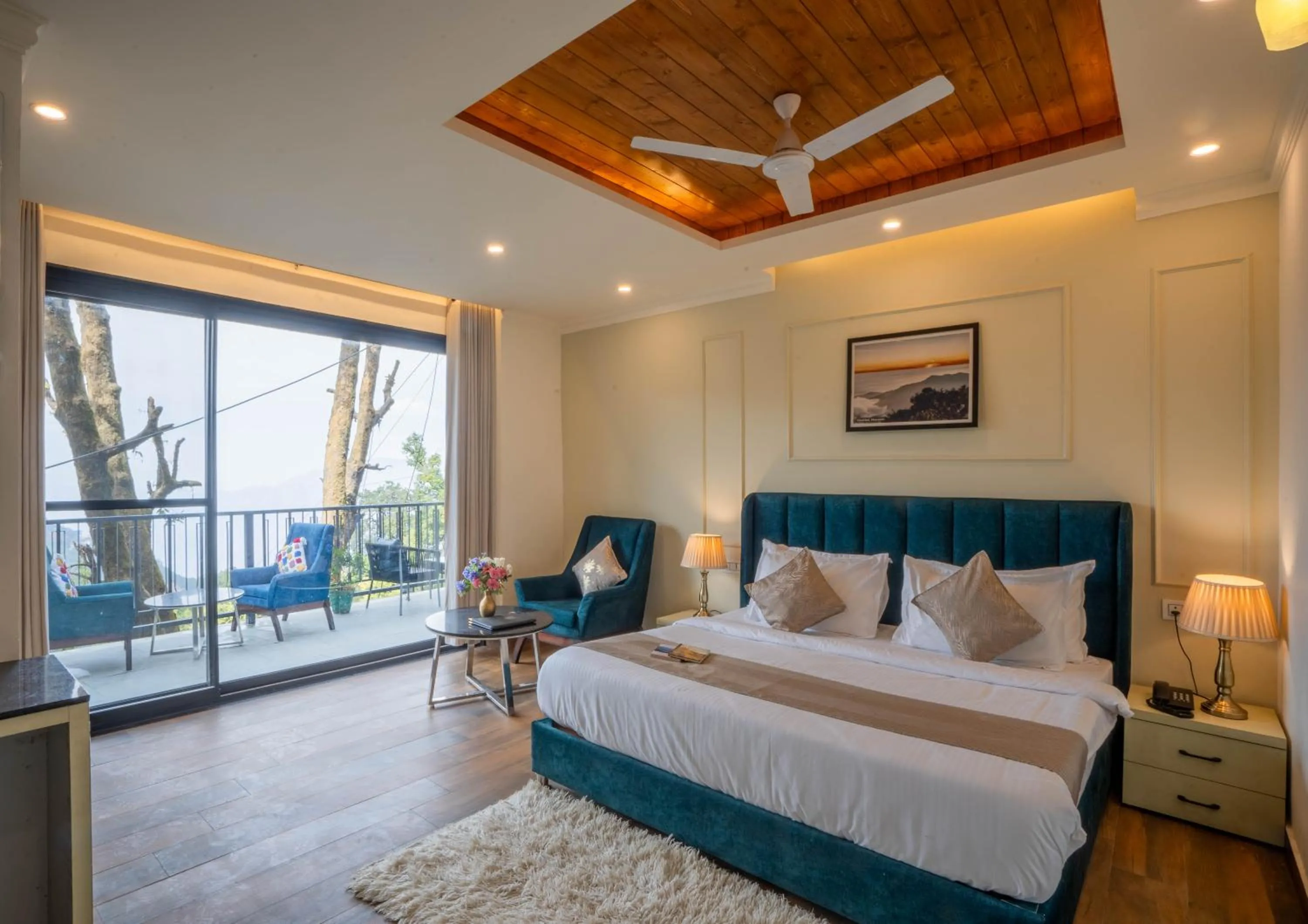 Bed in Perfectstayz Premium Westend at Mall Road