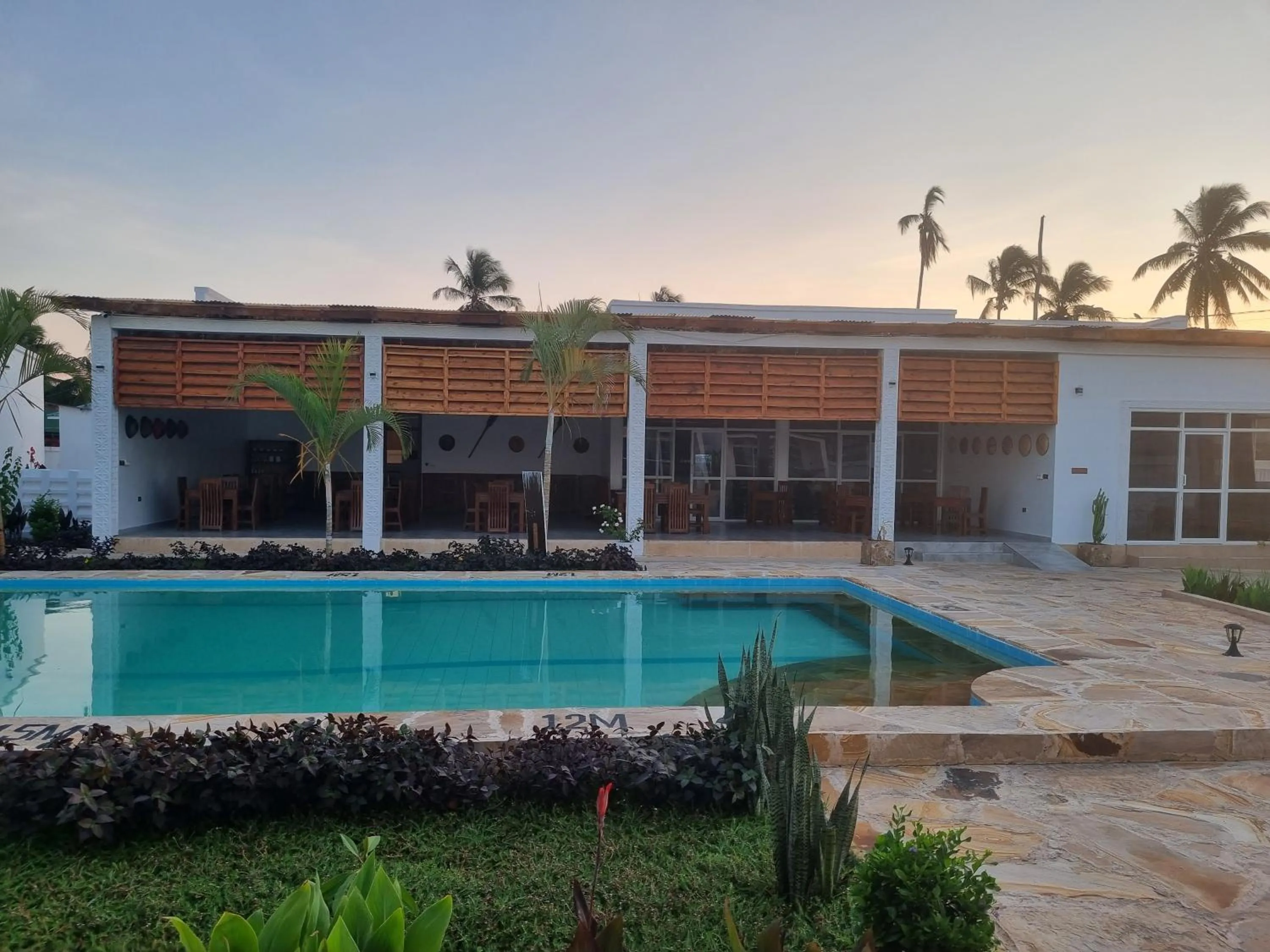 Garden view in Mafia Dream Hotel