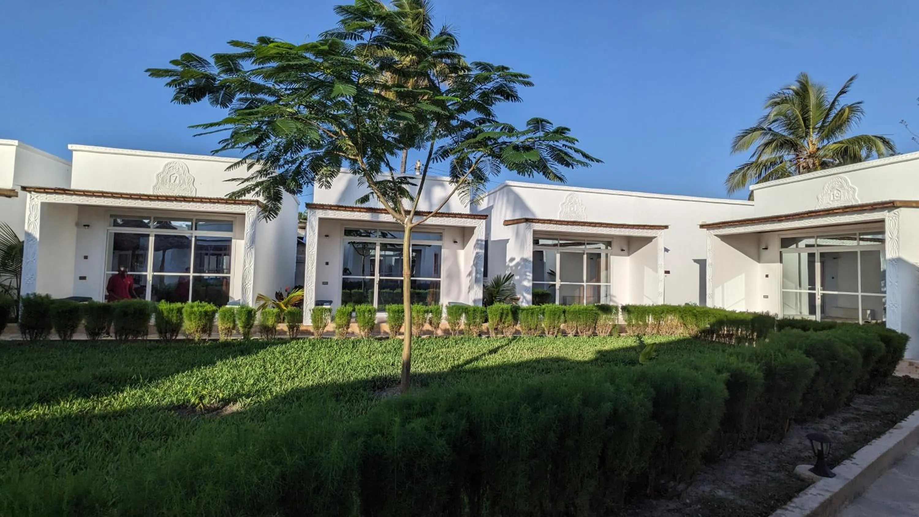 Garden view in Mafia Dream Hotel