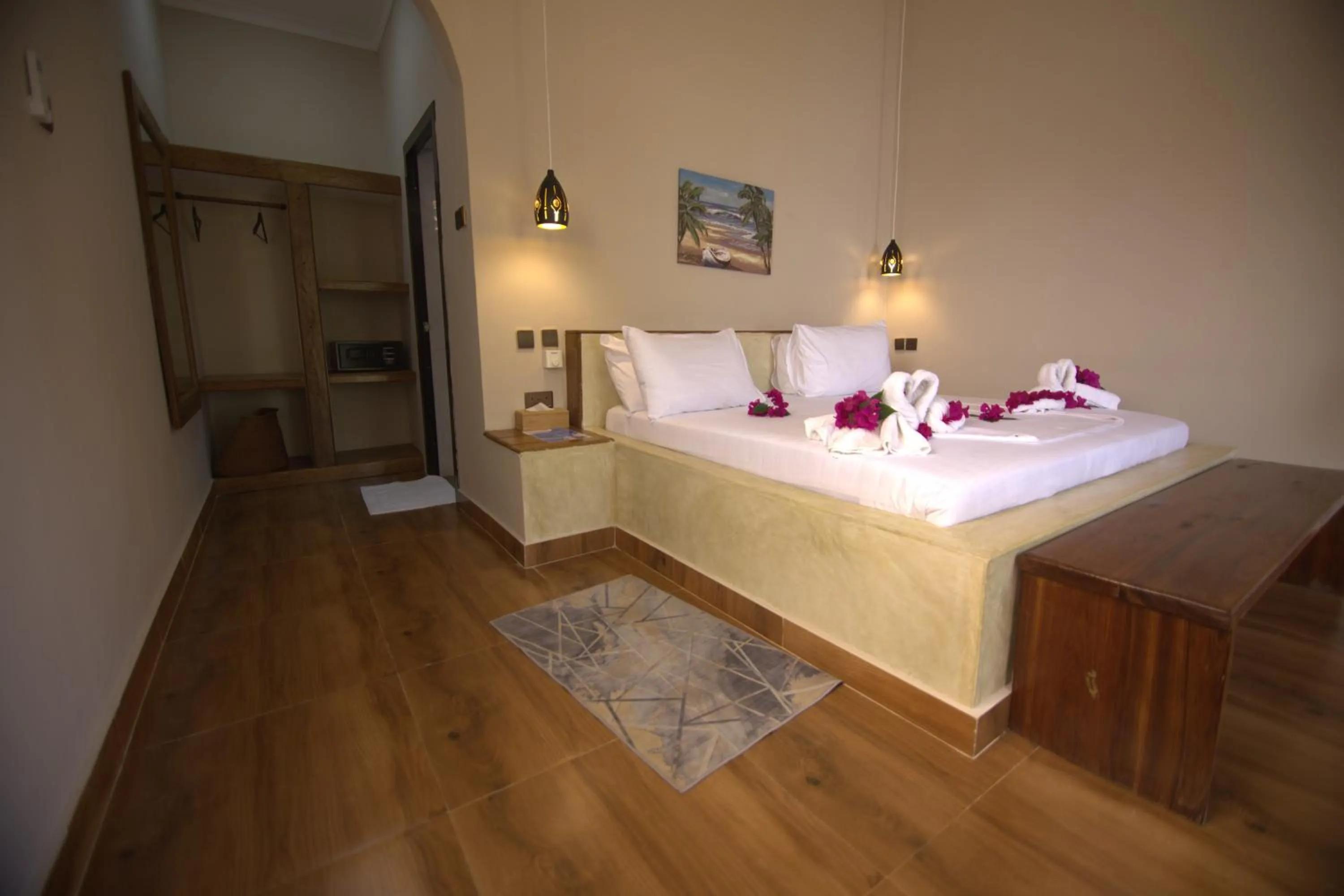 Bed in Mafia Dream Hotel