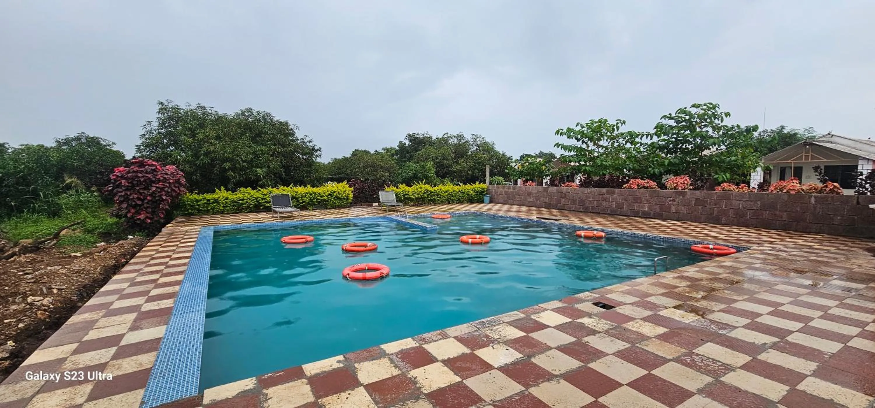Swimming pool in AamraKunj Gir Resort