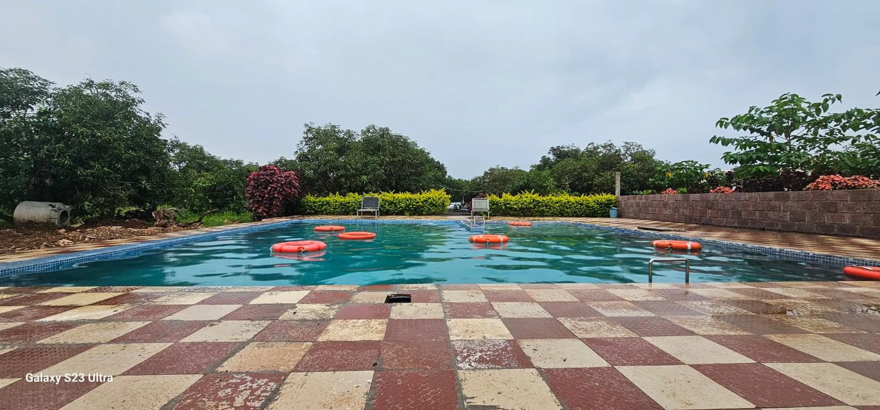 Swimming pool in AamraKunj Gir Resort