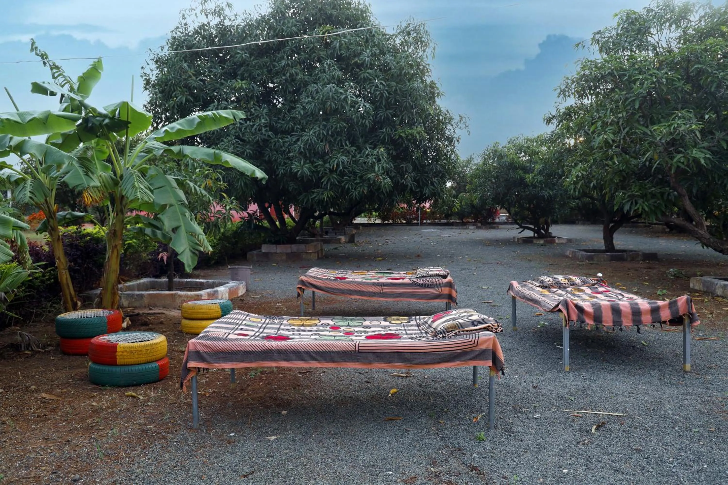 Garden in AamraKunj Gir Resort