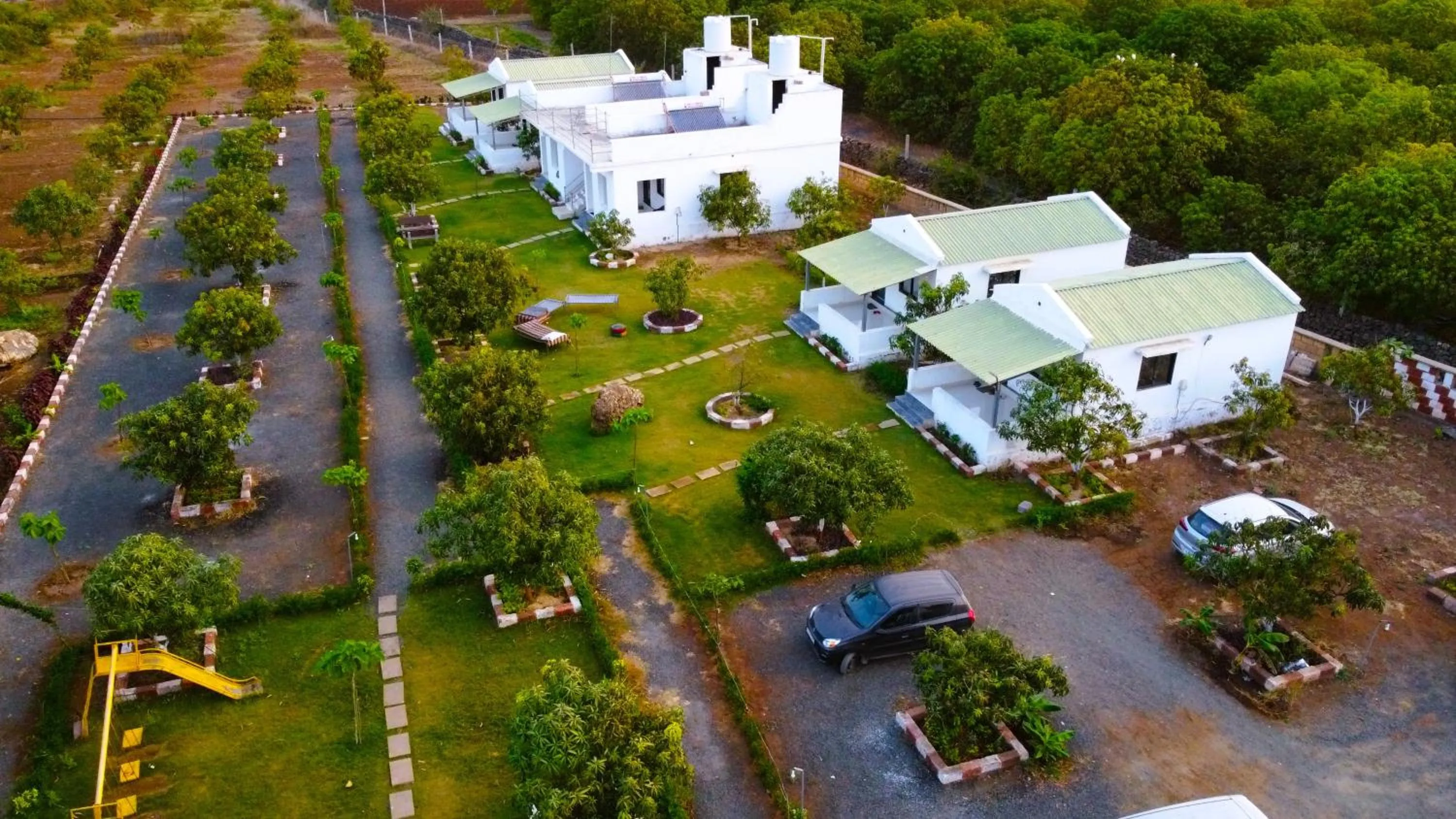 Property building in AamraKunj Gir Resort