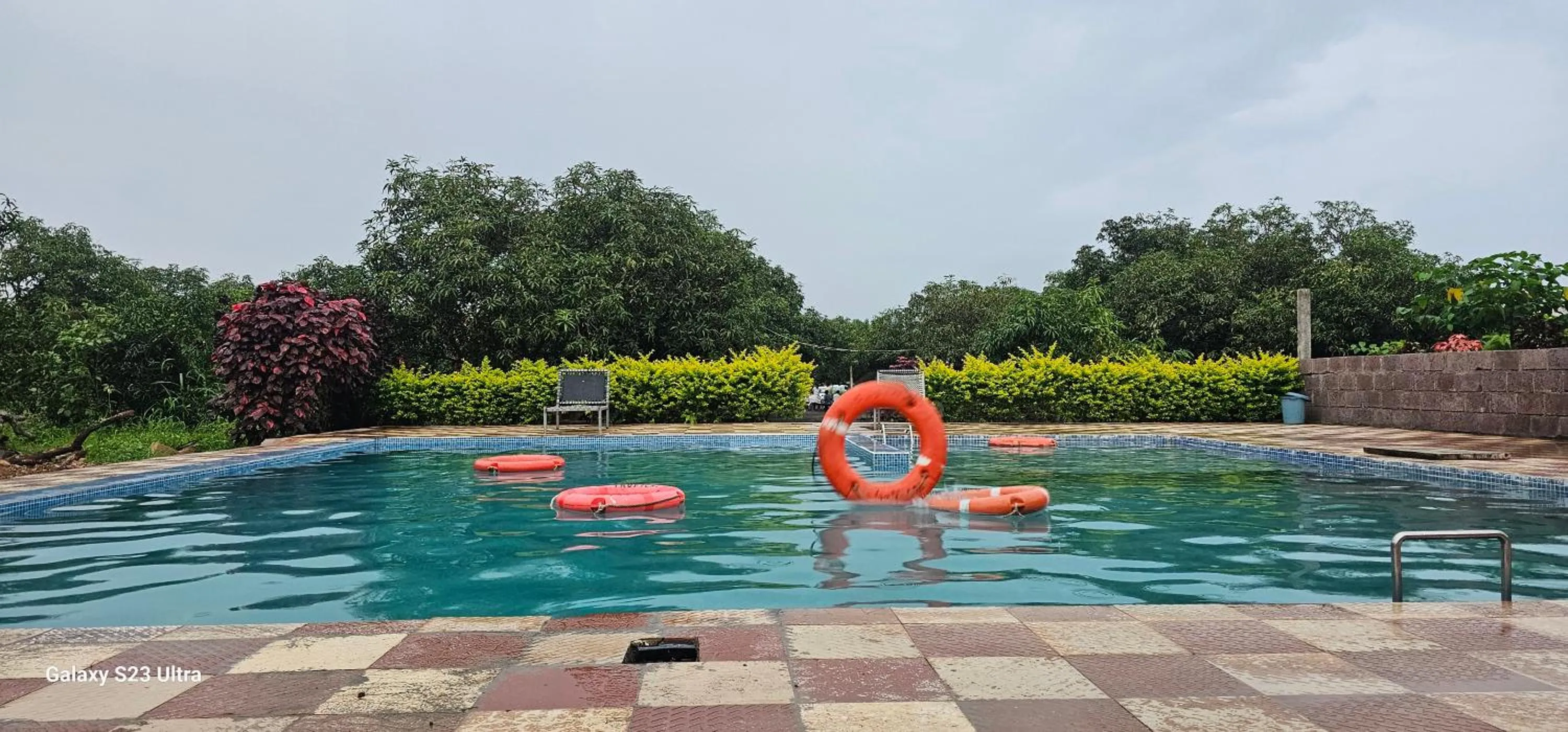 Swimming pool in AamraKunj Gir Resort