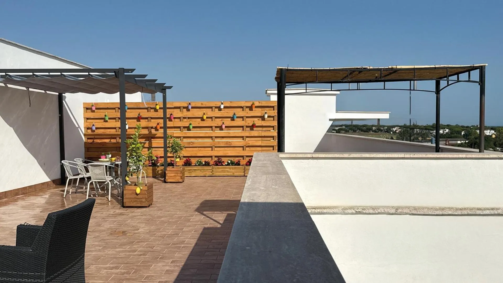 Balcony/Terrace in Le casette di Frà Studios