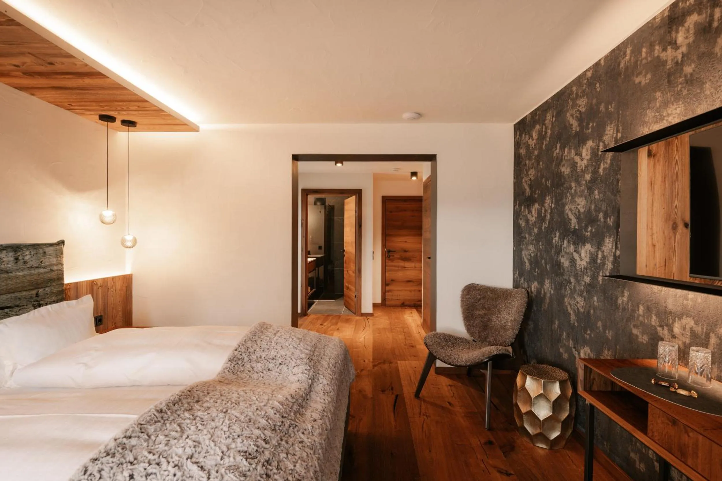 Bed in Hotel Käferhube