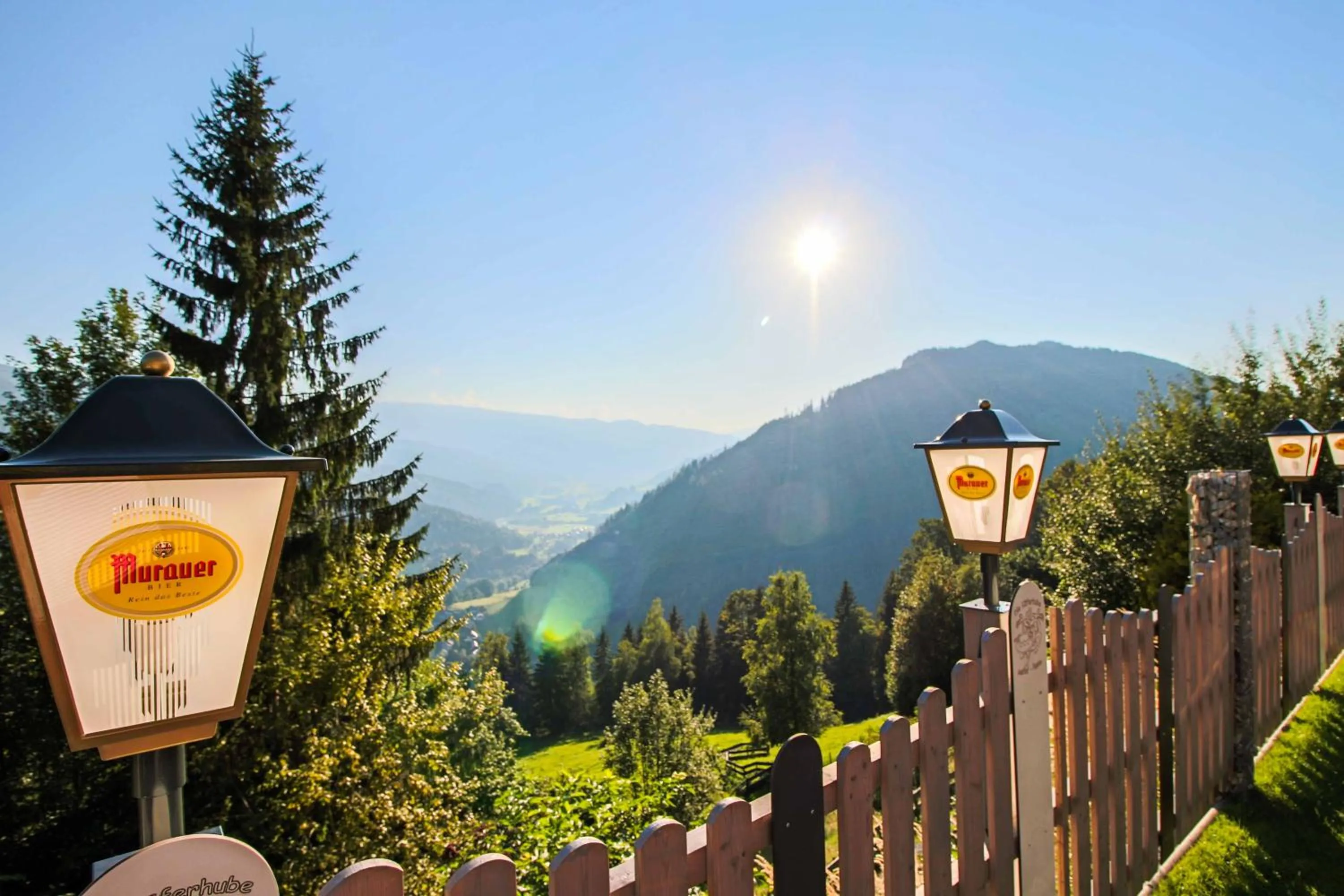 Mountain view in Hotel Käferhube