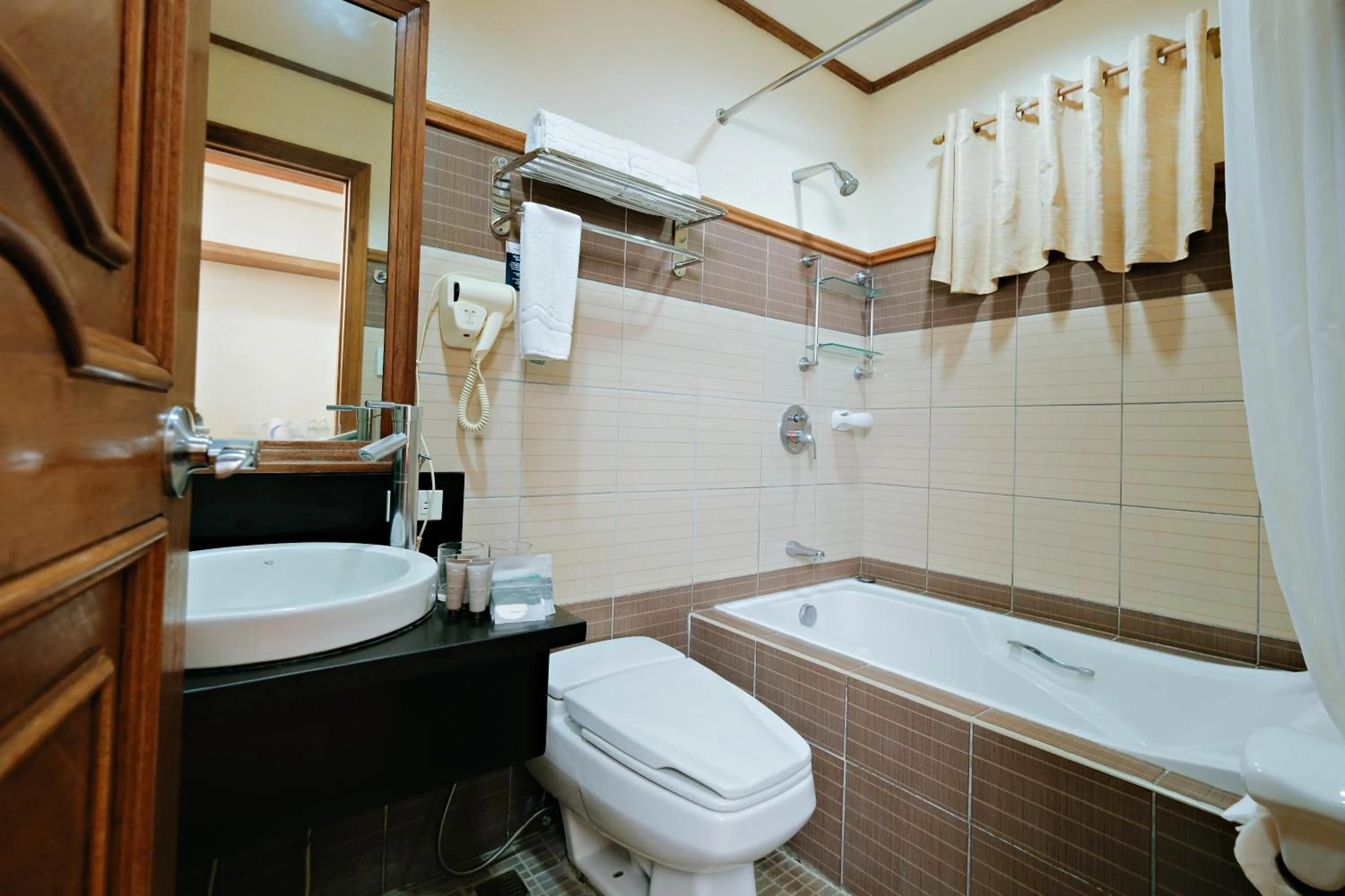 Bathroom in The Suites At Mount Malarayat