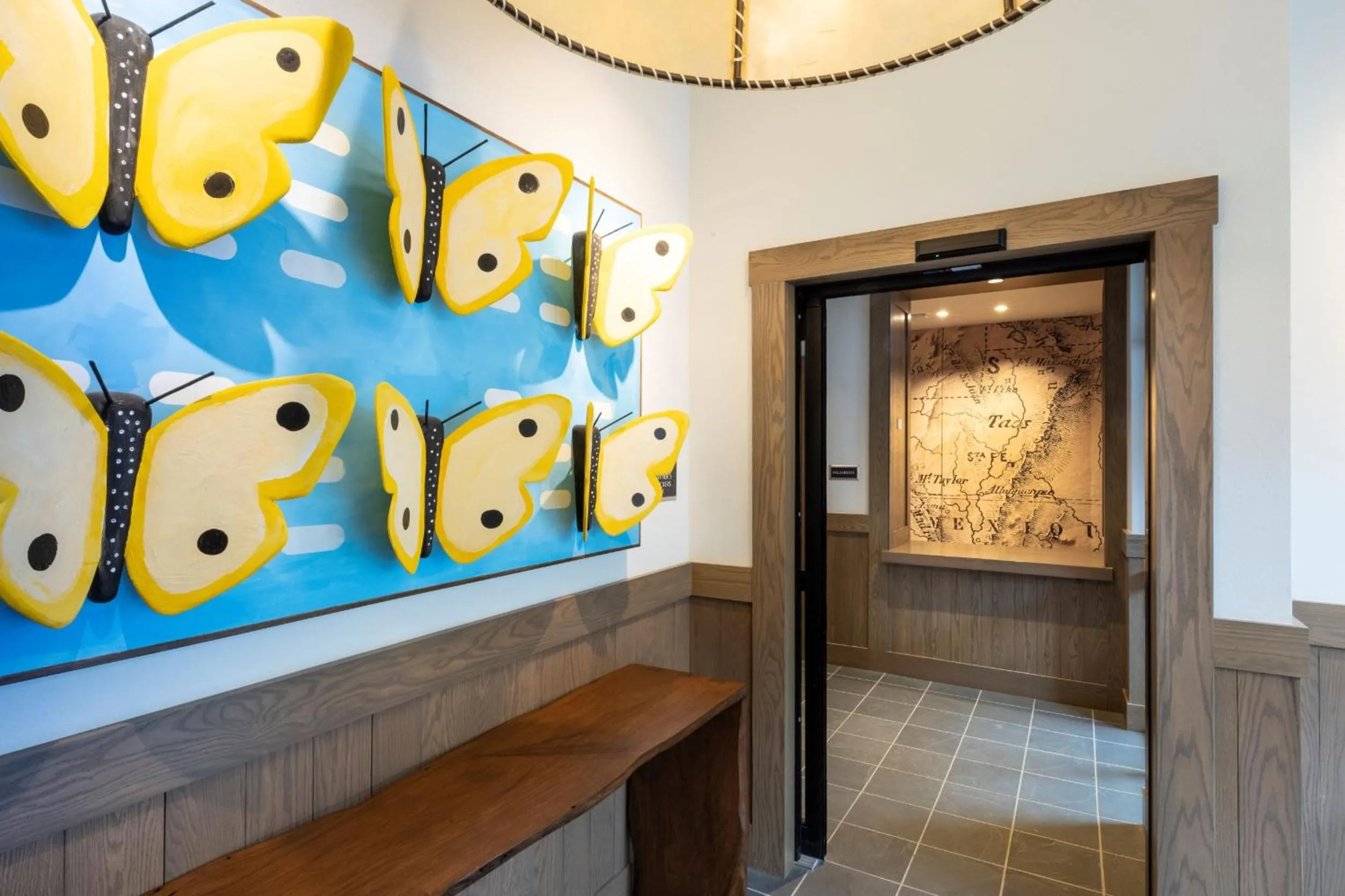 Decorative detail in The Blake Residences