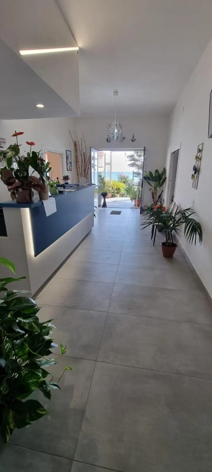 Lobby or reception in Hotel Ristorante Mareblu