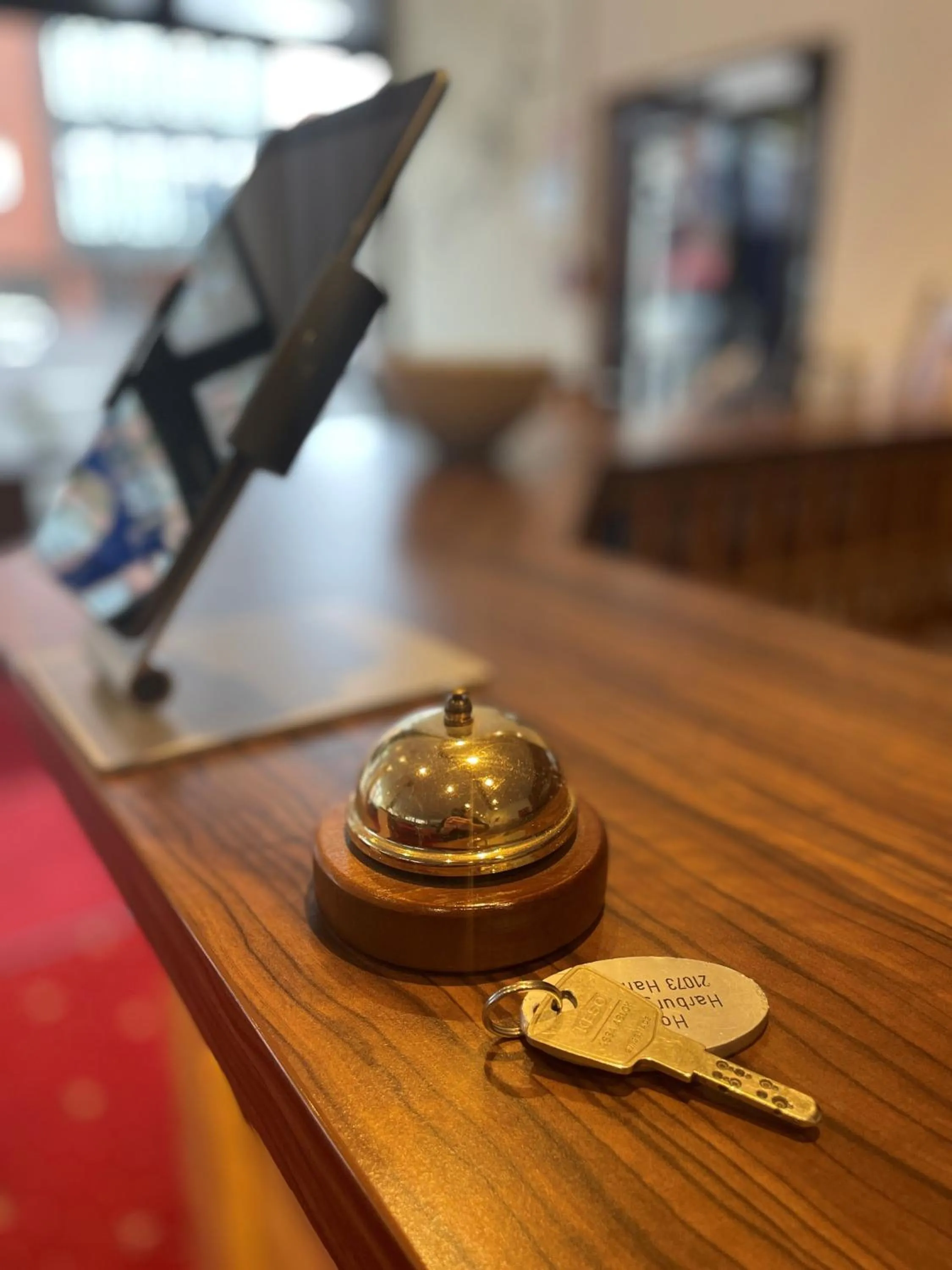 Lobby or reception in Hotel Harburger Hof