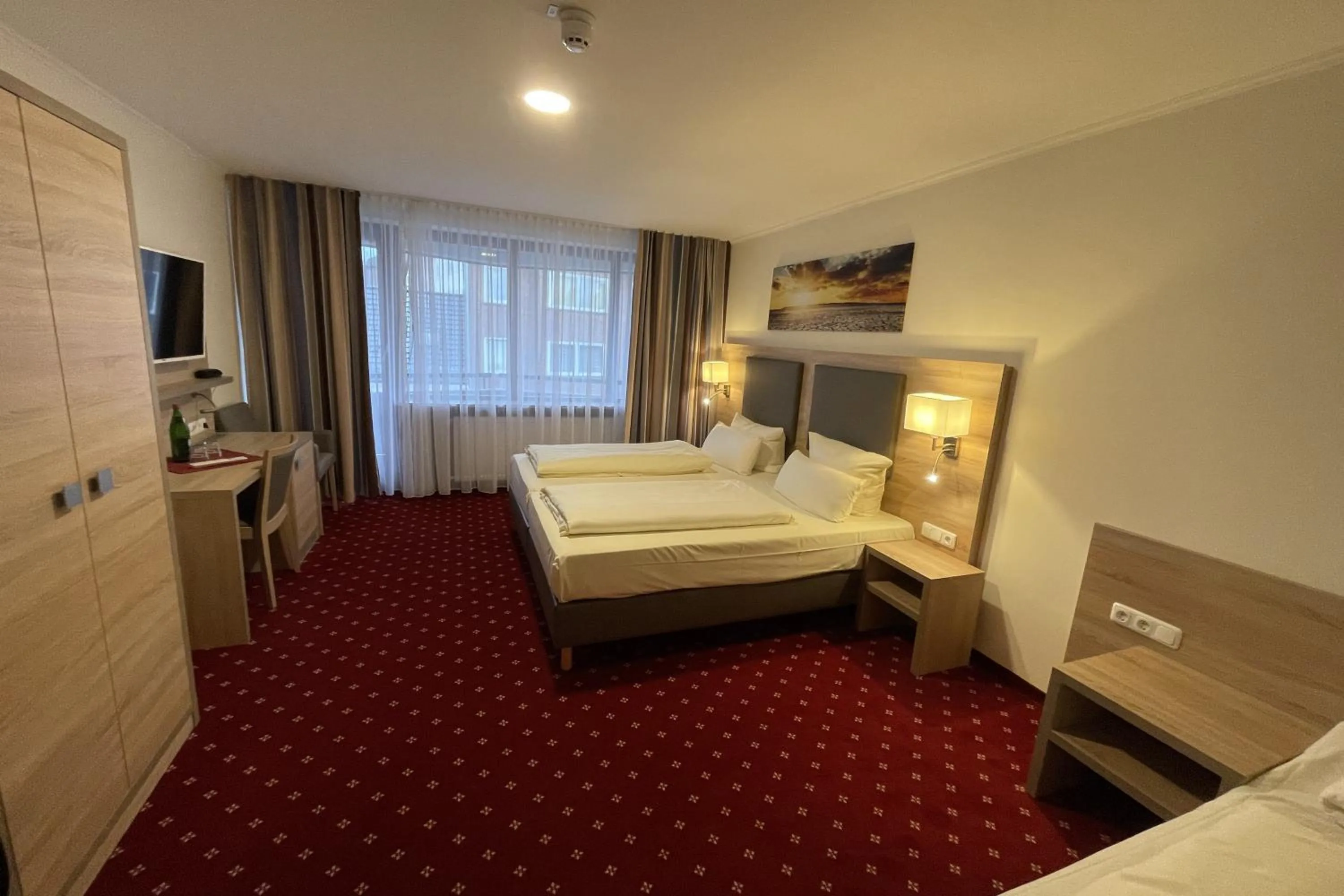 Bed in Hotel Harburger Hof