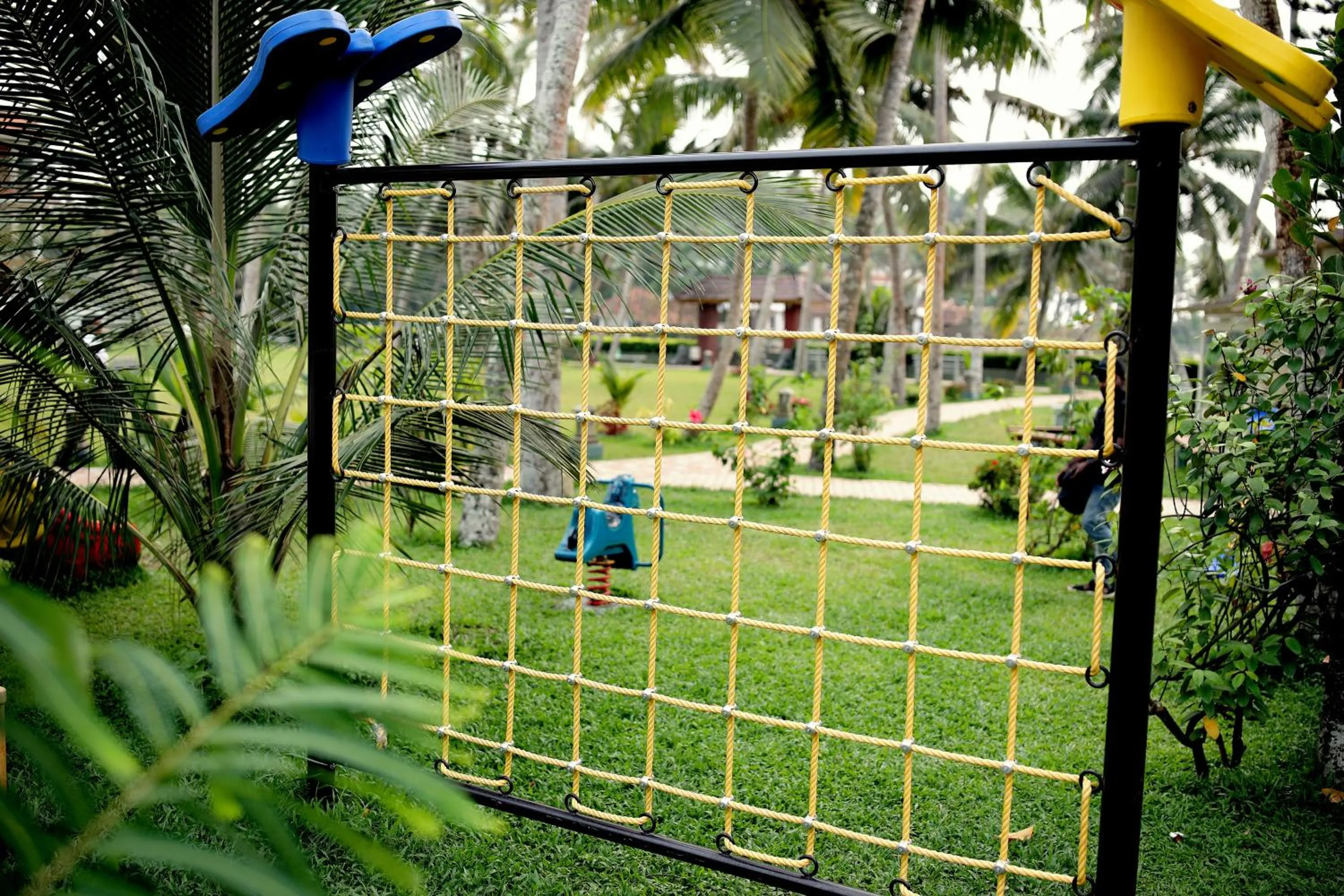 Children play ground in Lagoona Beach Resort, Kovalam